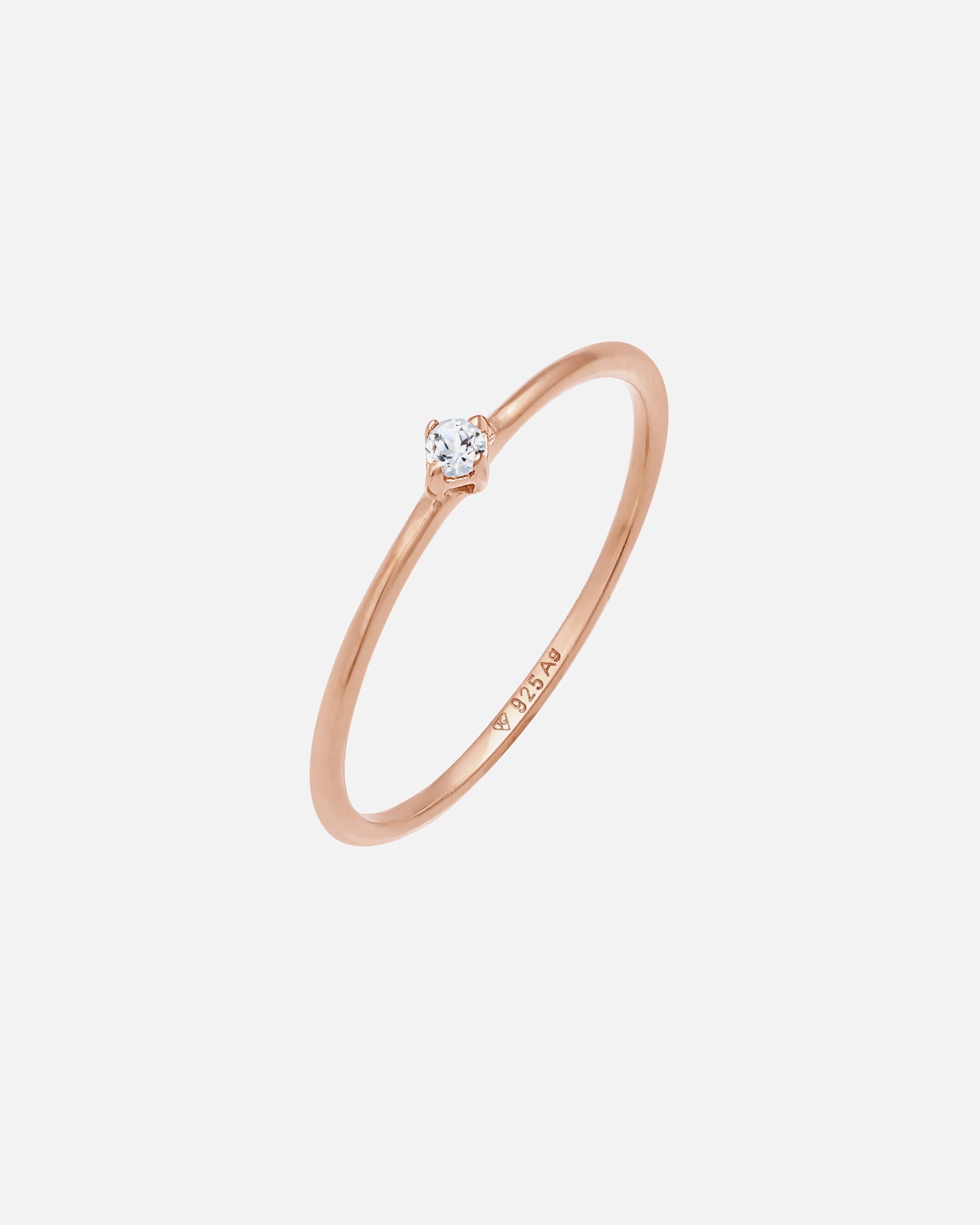Anello di Femmina Elli PREMIUM Sole Splendente Stile Astro in Argento 925 54