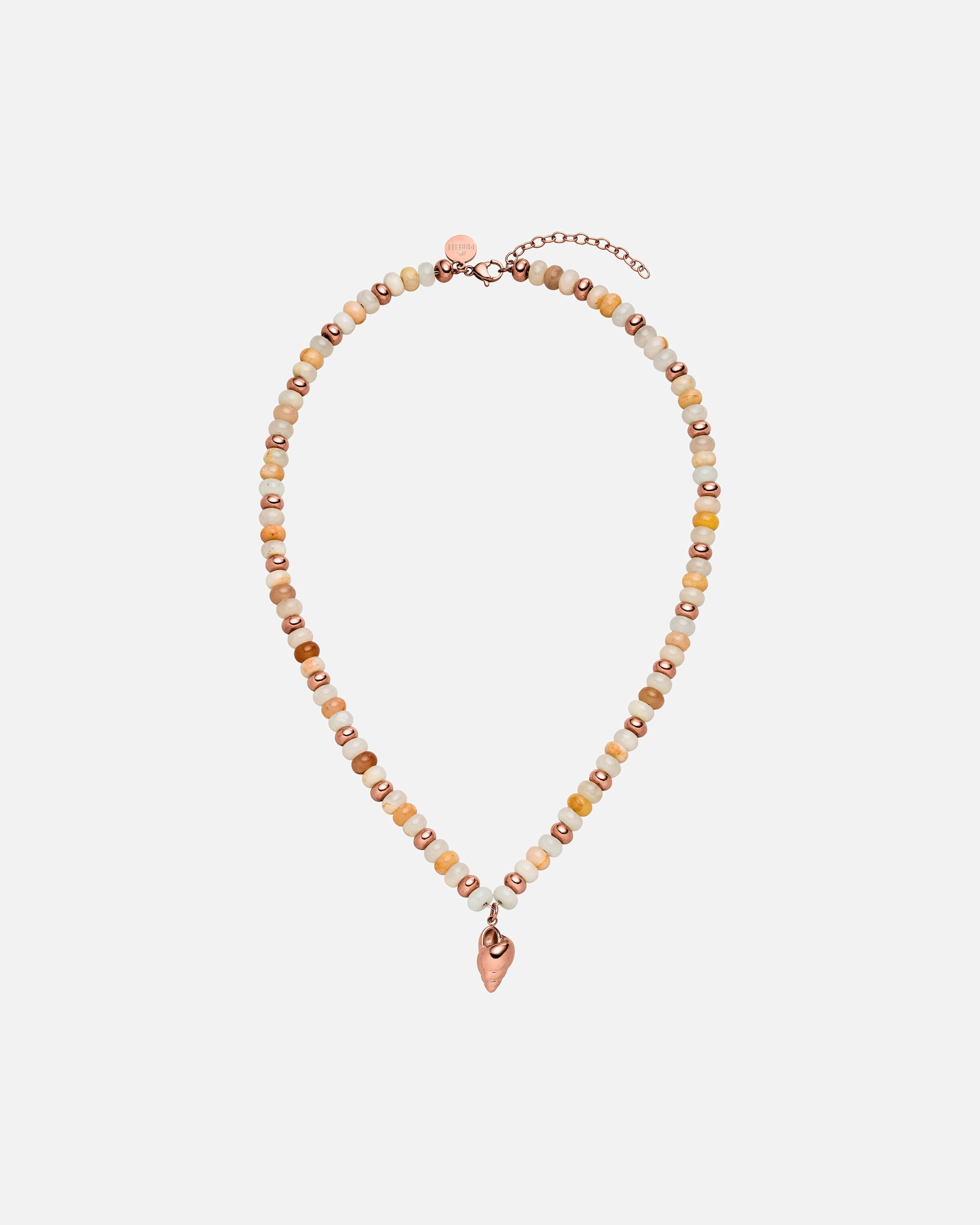 Collana di Femmina Purelei Seafoam Collana 100% acciaio inossidabile Oro rosa