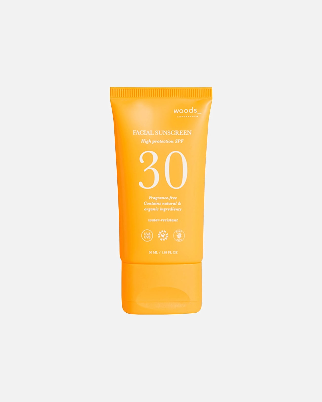 Crema solare di Unisex Woods Copenhagen Default Brand Line Facial Sunscreen SPF30 50 ml