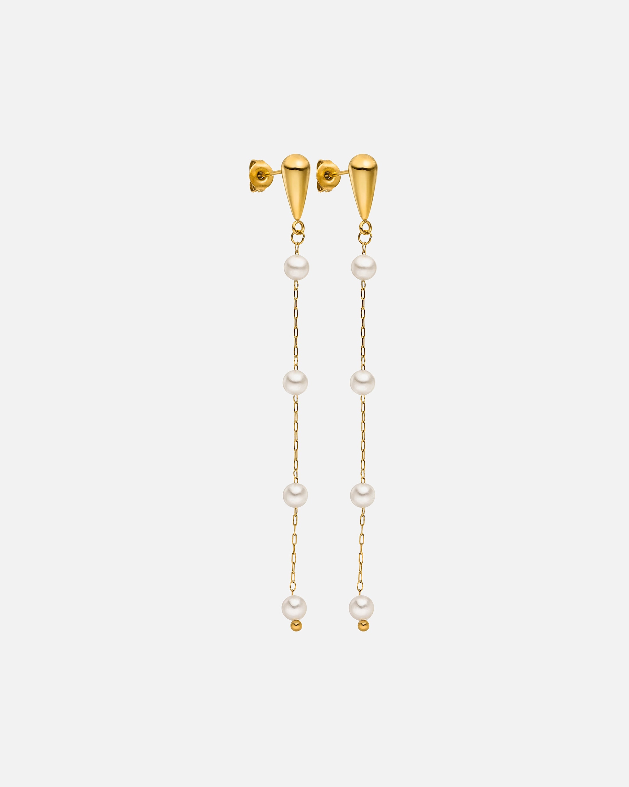Orecchini di Femmina Purelei Dewdrop Orecchini 100% acciaio inossidabile Oro