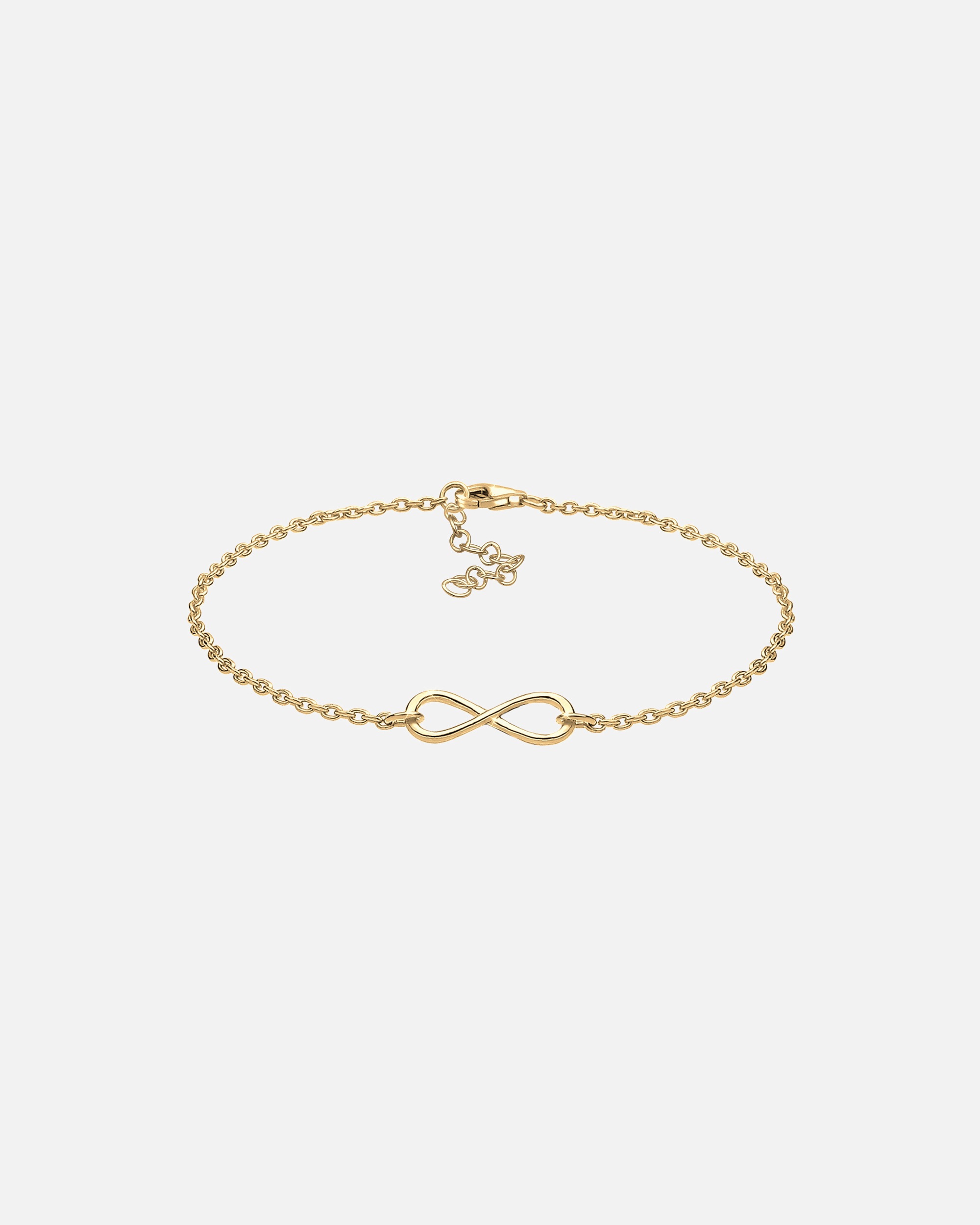 Braccialetto di Femmina Elli Infinity placcato oro in argento sterling 925 18