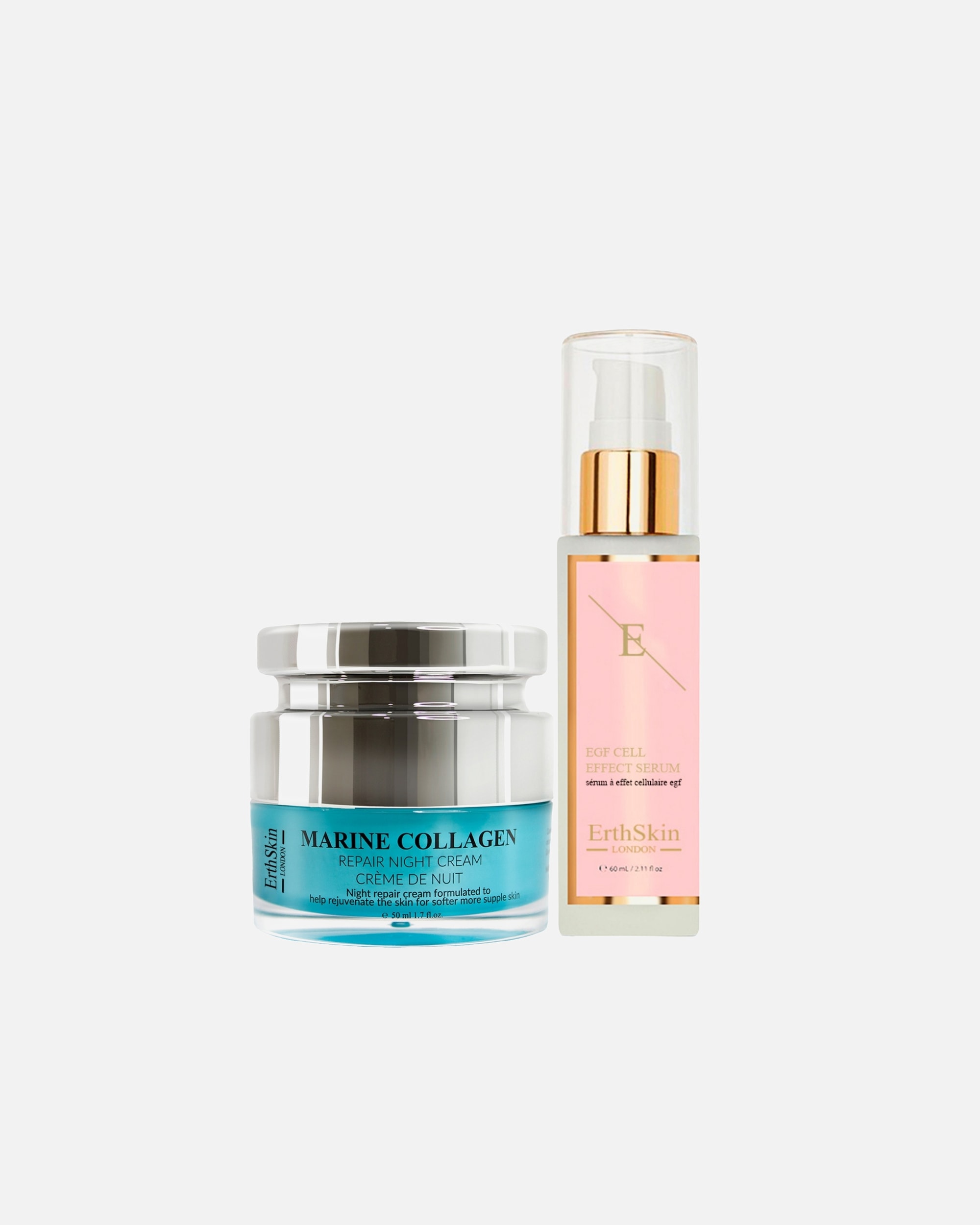 Set cura del viso di Femmina EGF + Kit di riparazione marina 1 pezzo