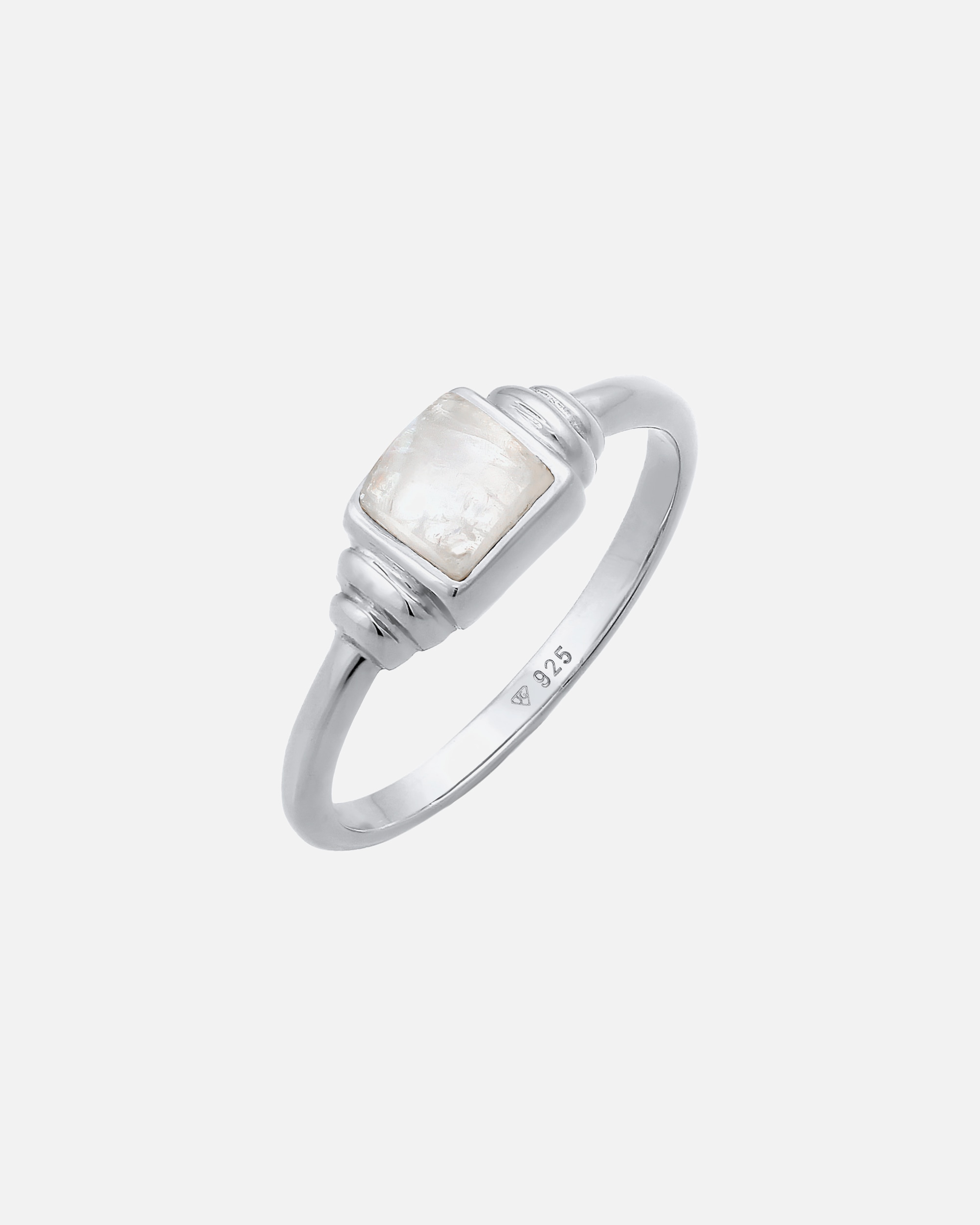 Anello di Femmina Elli PREMIUM Orecchini in stile organico barocco con le perle coltivate d'acqua dolce in argento sterlino 925 placcato oro 56