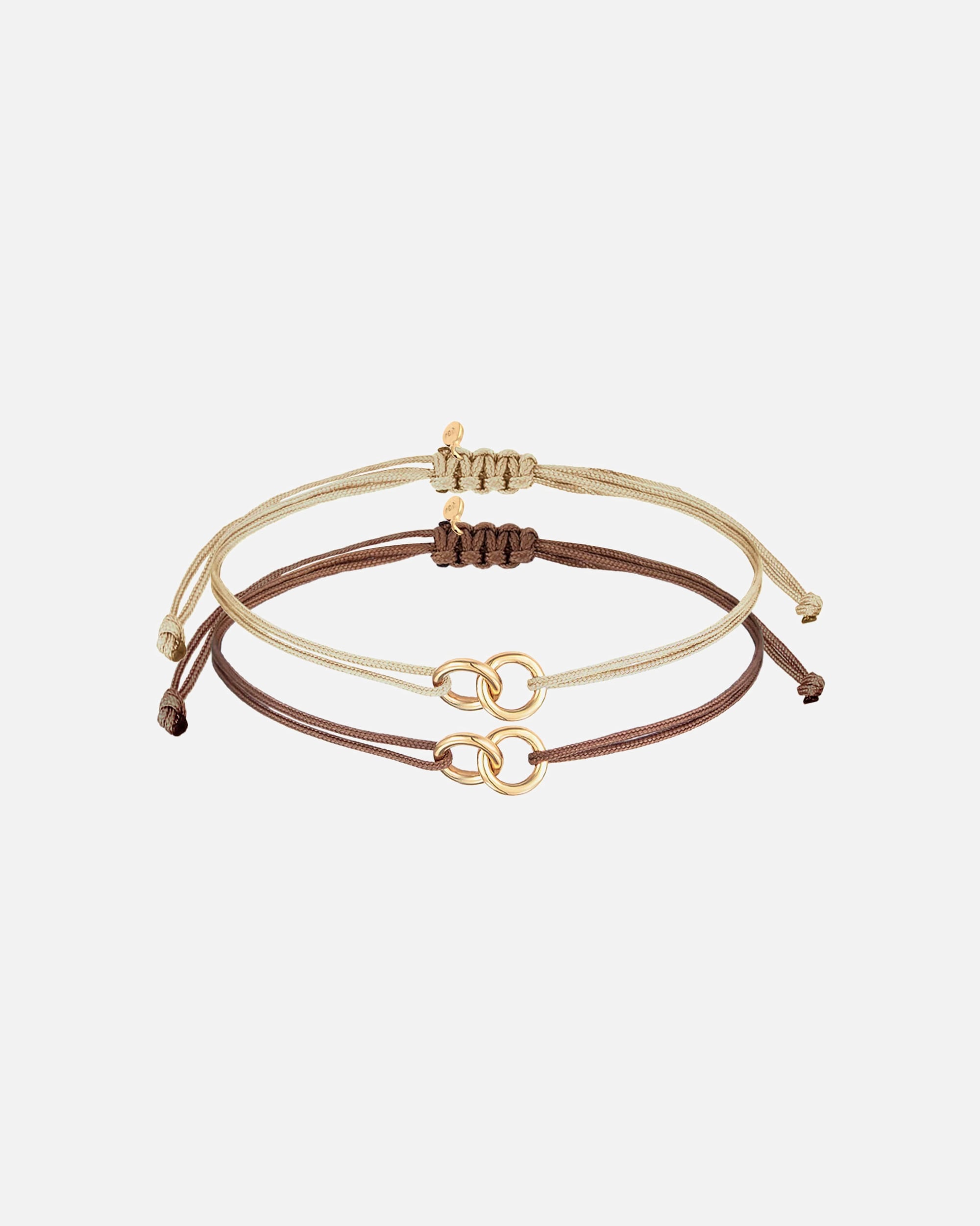 Braccialetto di Femmina Elli Set Bracciali Cerchio 925 Sterling Silver Gold-plated goldfarben
