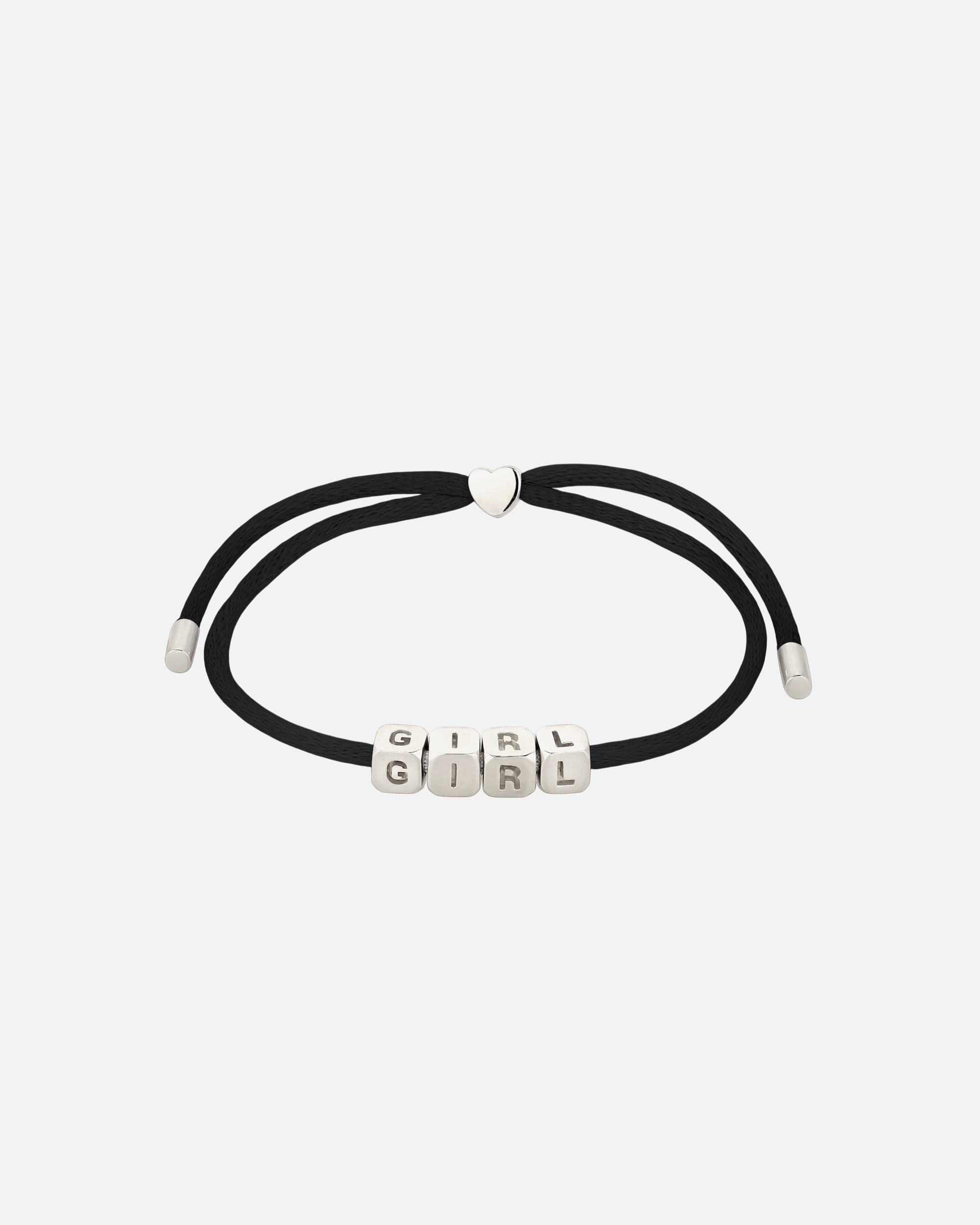 Braccialetto di Femmina Elli Bracciale Lettera Satin Viola 925 Sterling Silver Gold-plated Nero