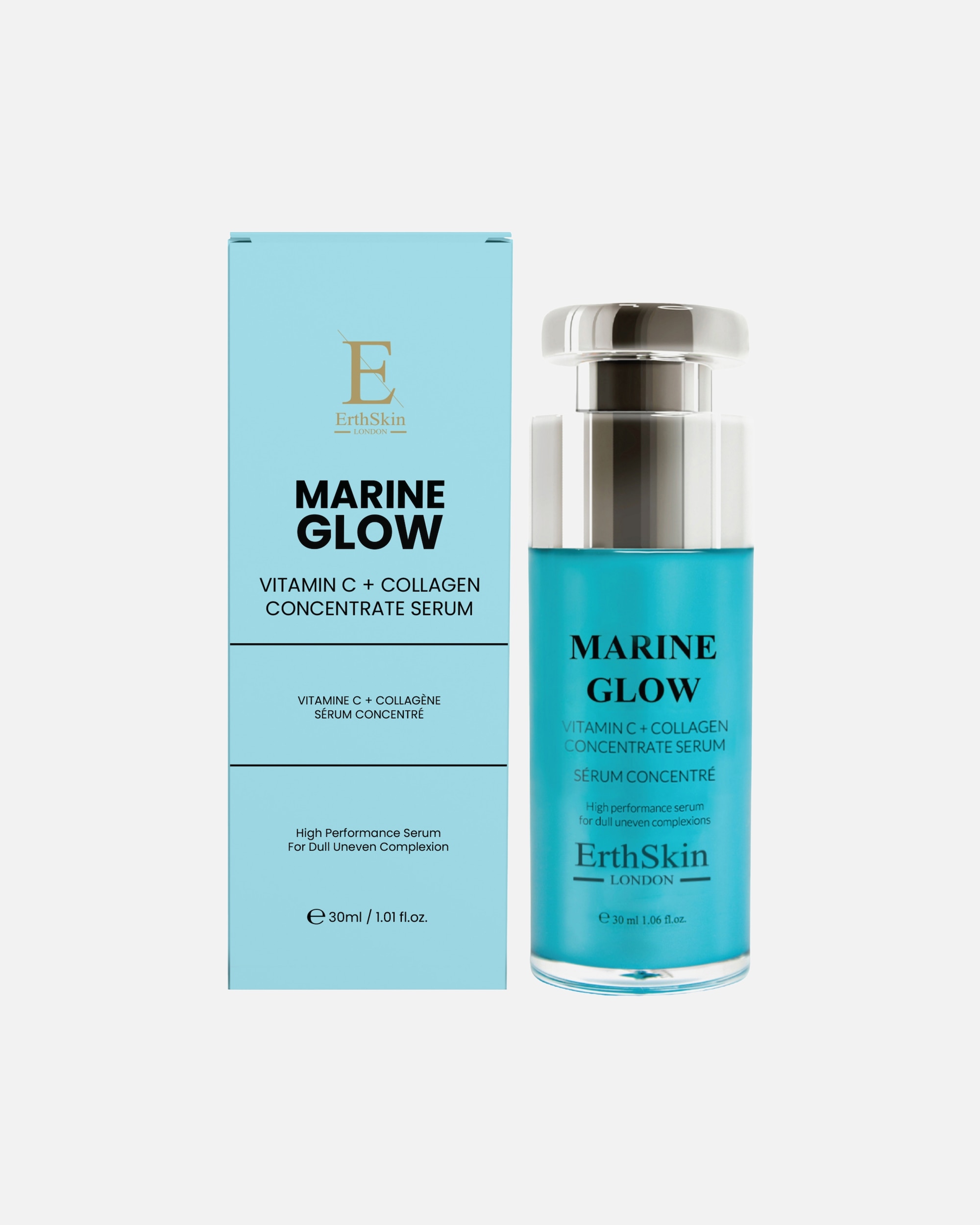 Siero Collagene di Femmina Concentrato di siero al collagene e vitamina C Marine Glow 30ml