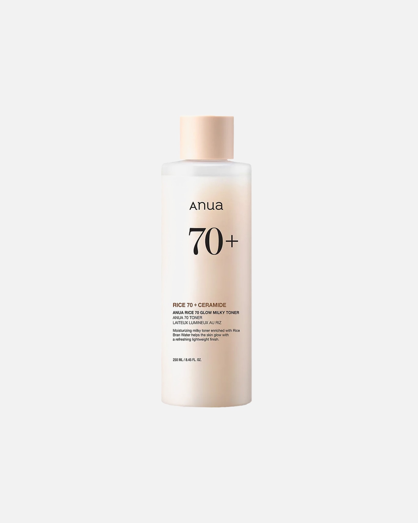 Tonico viso di Unisex Anua Rice 70 Glow Milky Toner 250ml