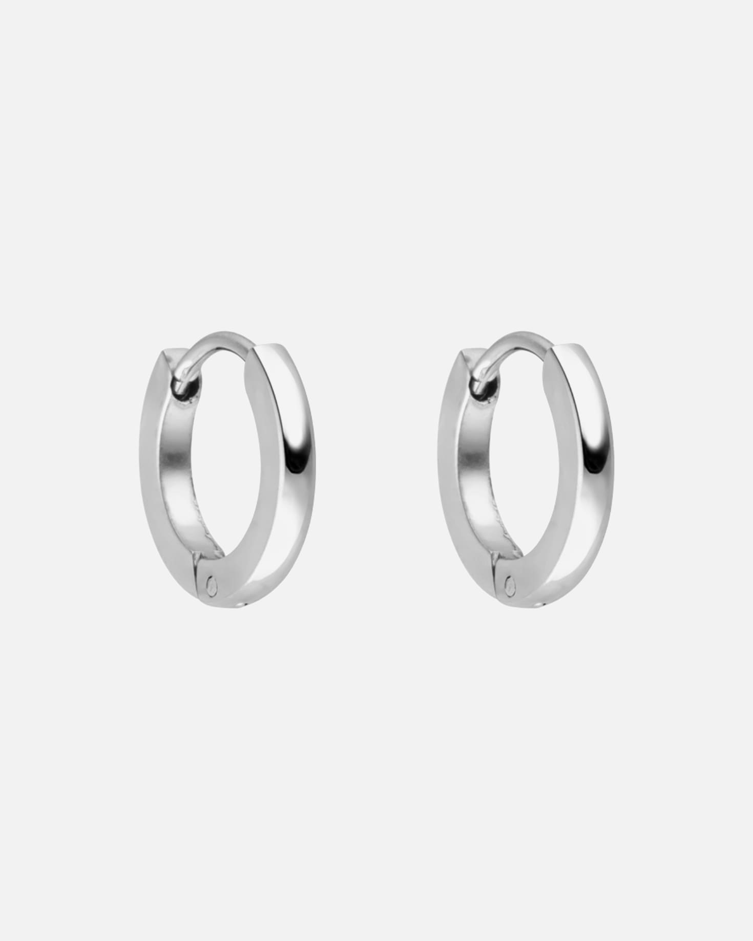 Orecchini di Femmina Purelei Ike Orecchini a cerchio 100% acciaio inossidabile Argento