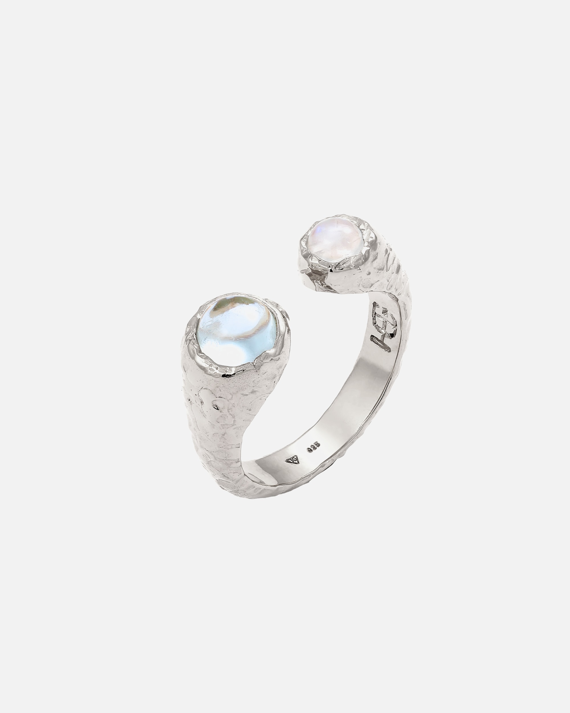 Anello di Femmina Haze & Glory Default Brand Line Anello con Pietre Aquamarina Azzurro Chiaro 925 Sterling Silver 56