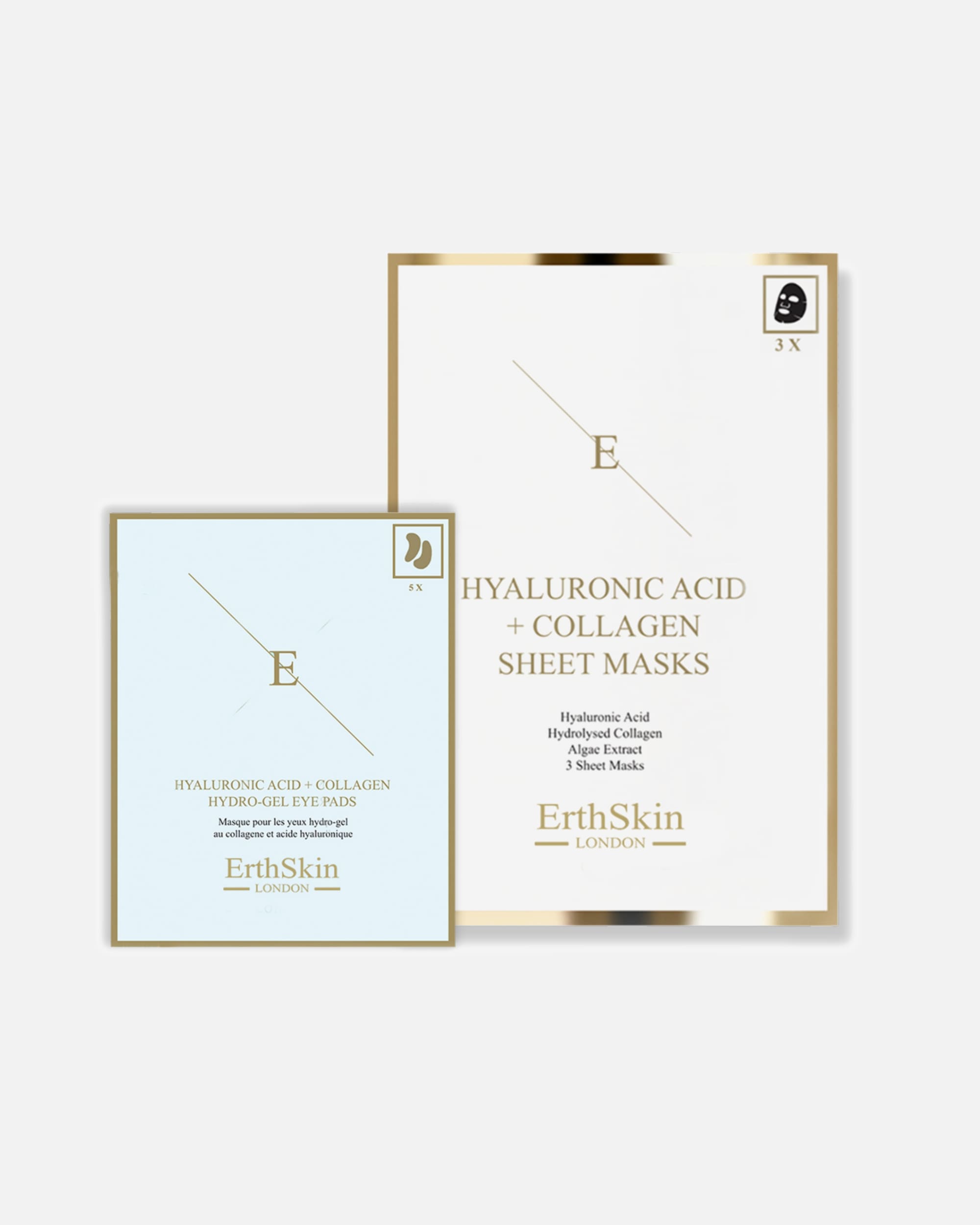 Set cura del viso di Femmina ErthSkin London Set Hydra Eye Revival 1 pezzo