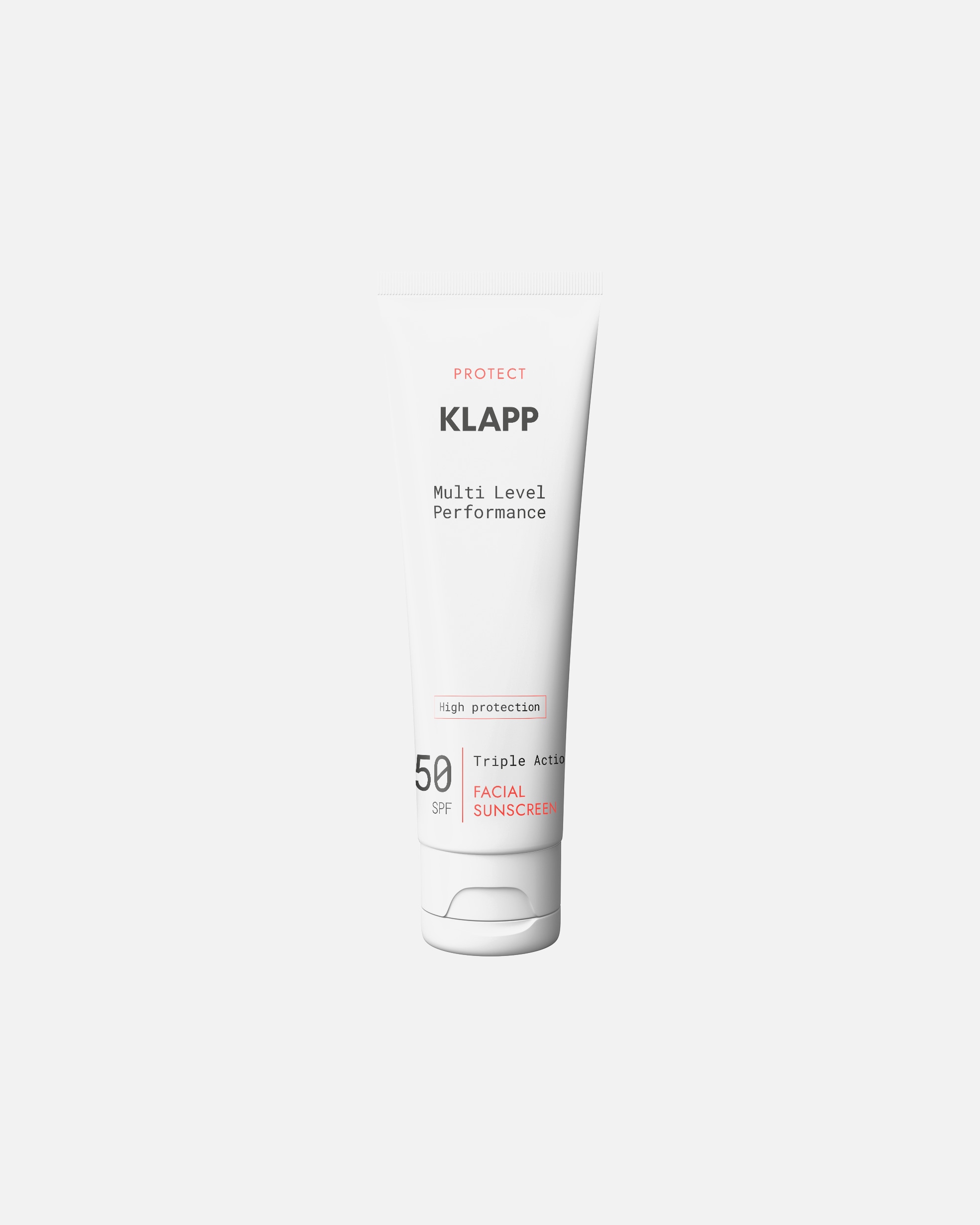 Crema solare di Unisex Klapp Facial Sunscreen 50 SPF 50 ml
