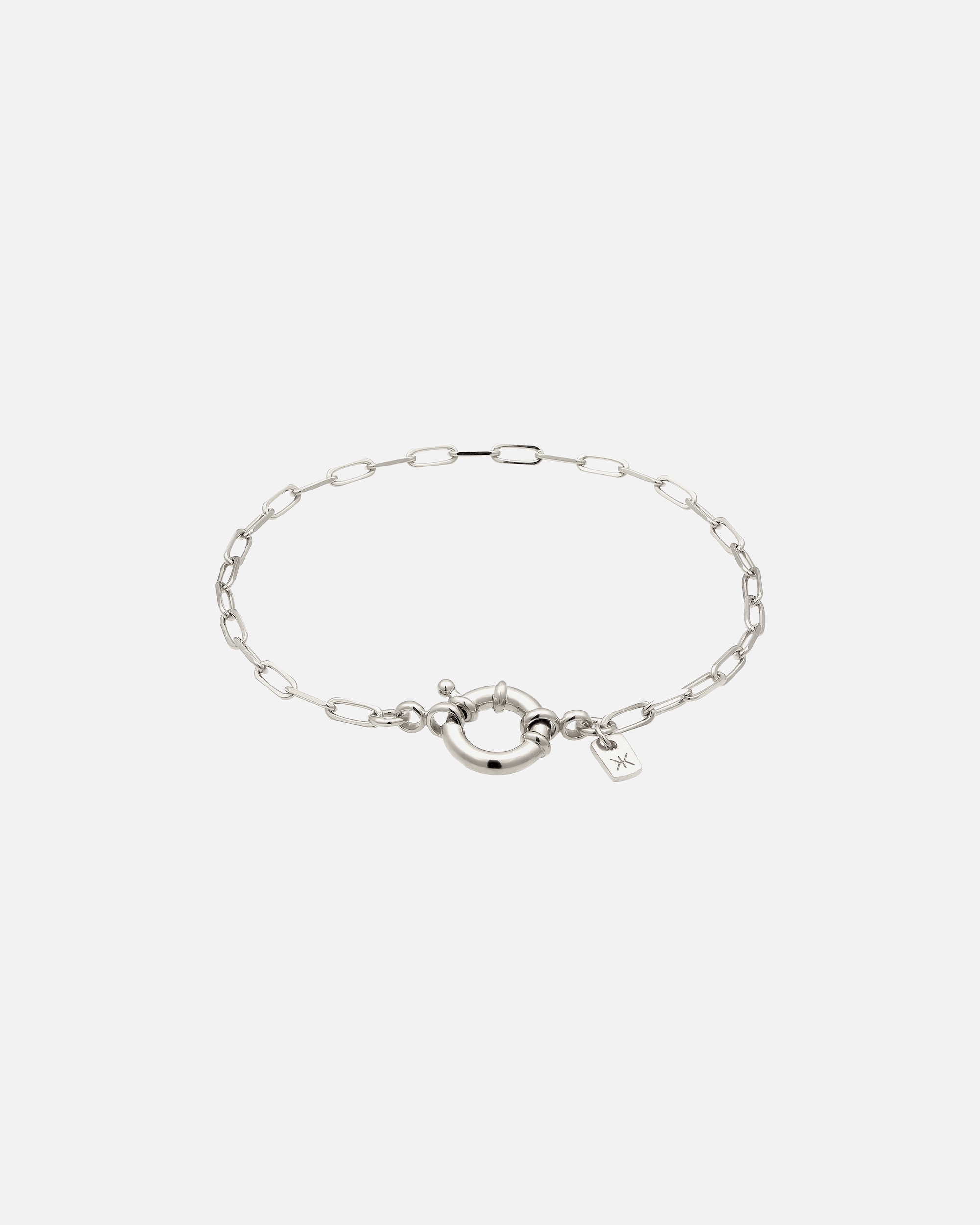 Braccialetto di Maschio KUZZOI Bracciale argento uomo 925 Sterling Silver 23