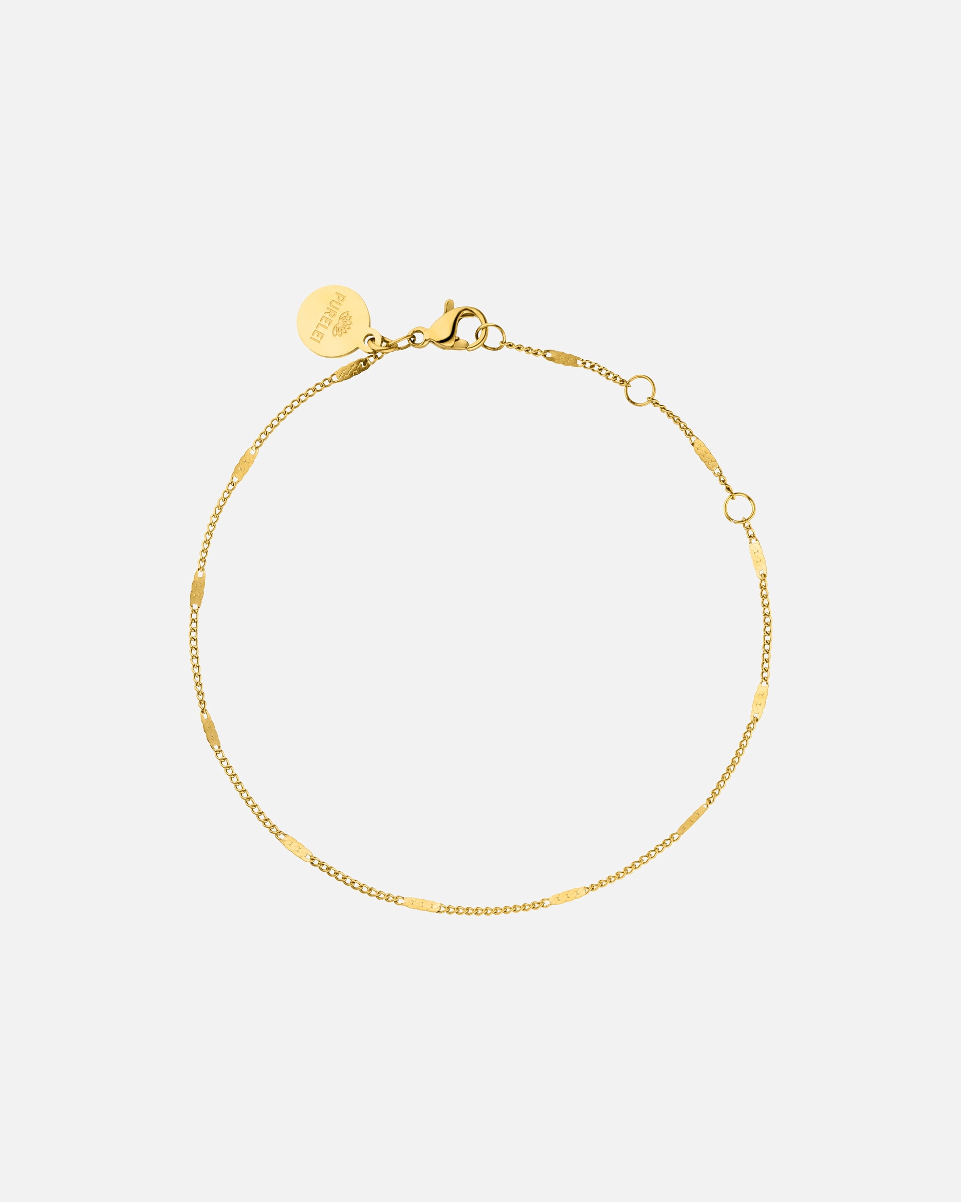 Braccialetto di Femmina Purelei Surprise Box Medium Bracciale 100% acciaio inossidabile Oro