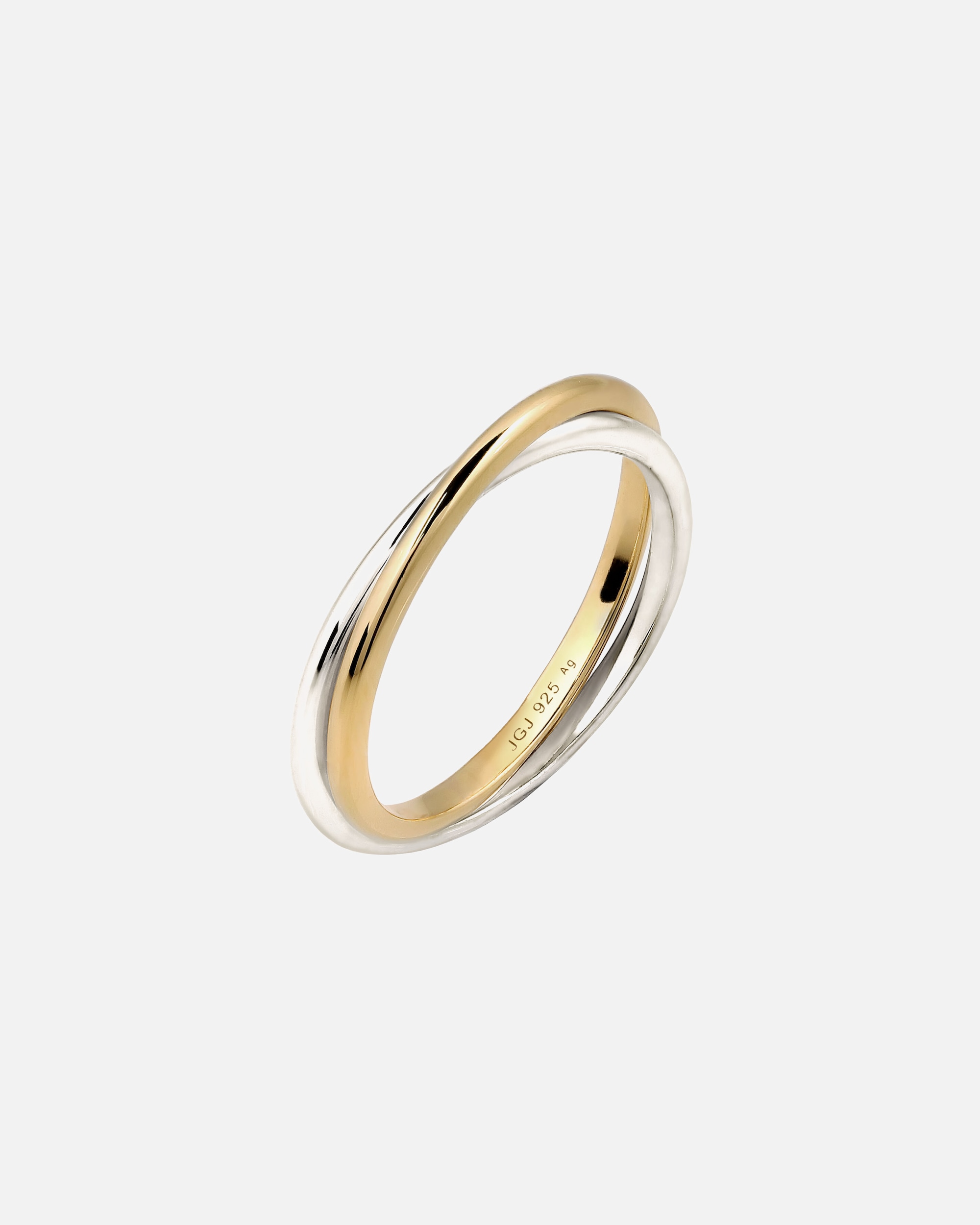 Anello di Femmina Elli Anello Bicolor 925 Sterling Silver Gold-plated 58