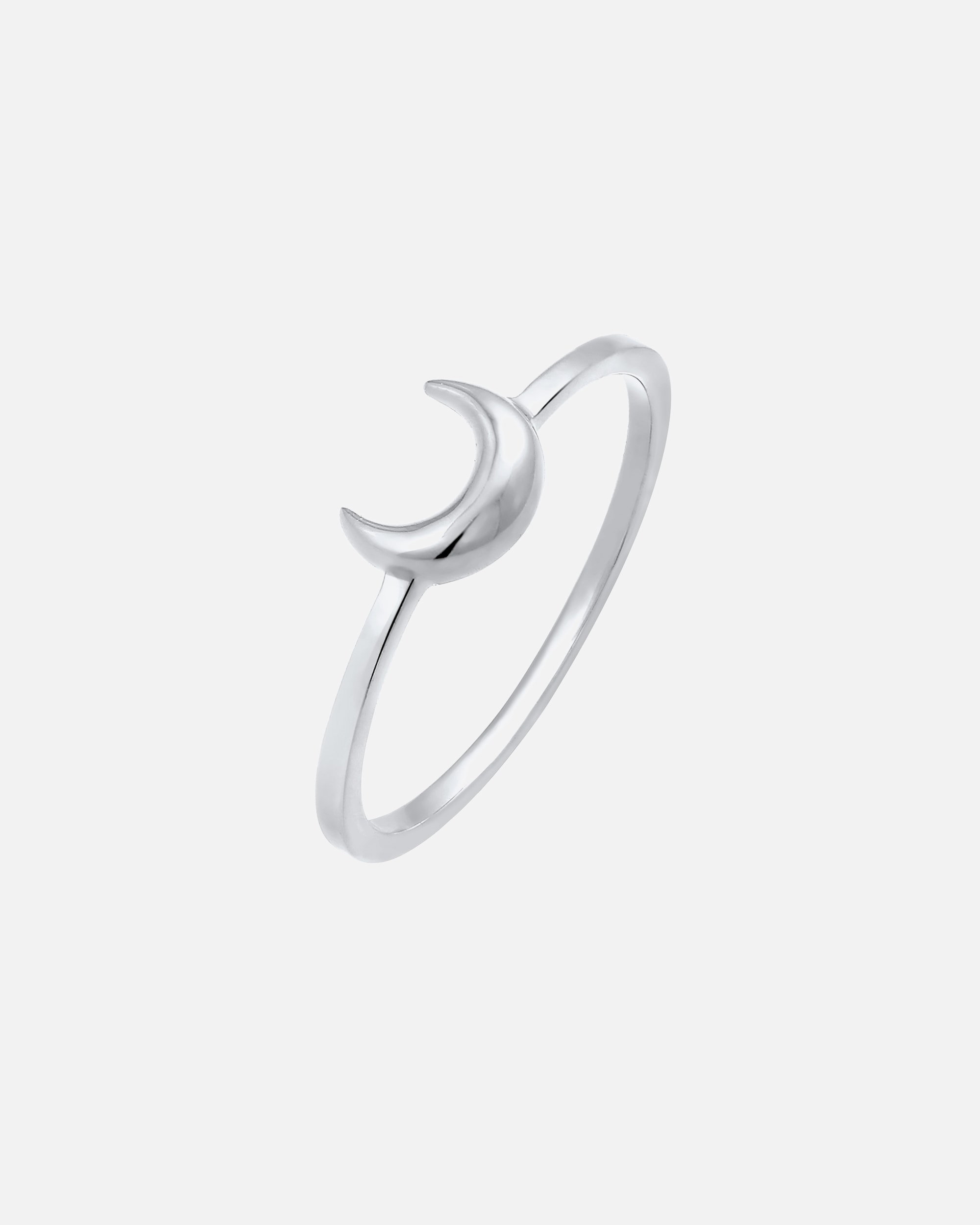 Anello di Femmina Elli Mezza Luna Astro Basic Trend in argento sterling 925 54