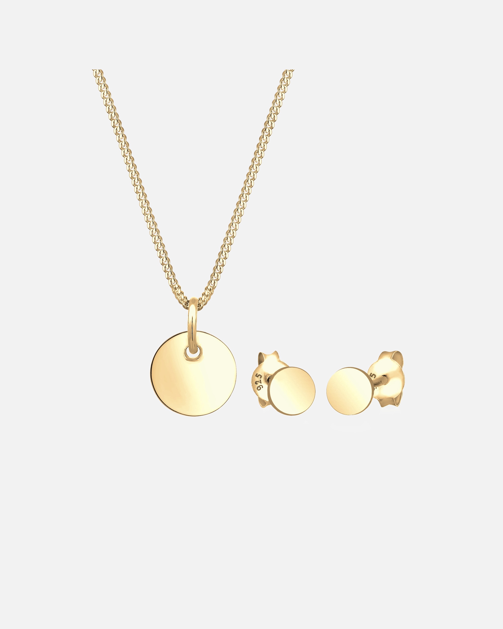 Gioielleria di Femmina Elli Girocollo in argento sterling 925 golfarben