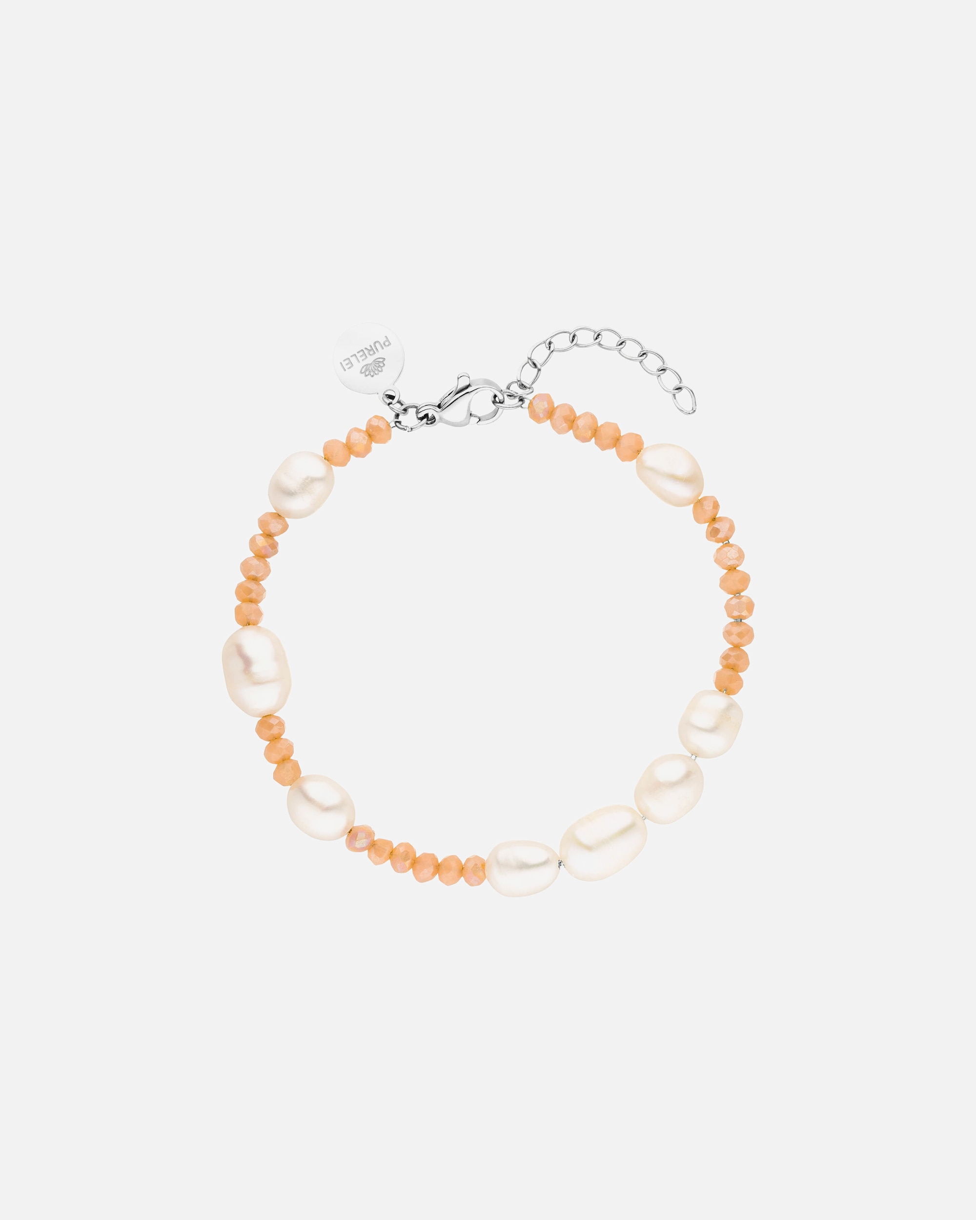 Braccialetto di Femmina Purelei Coral Bracciale 100% acciaio inossidabile Argento