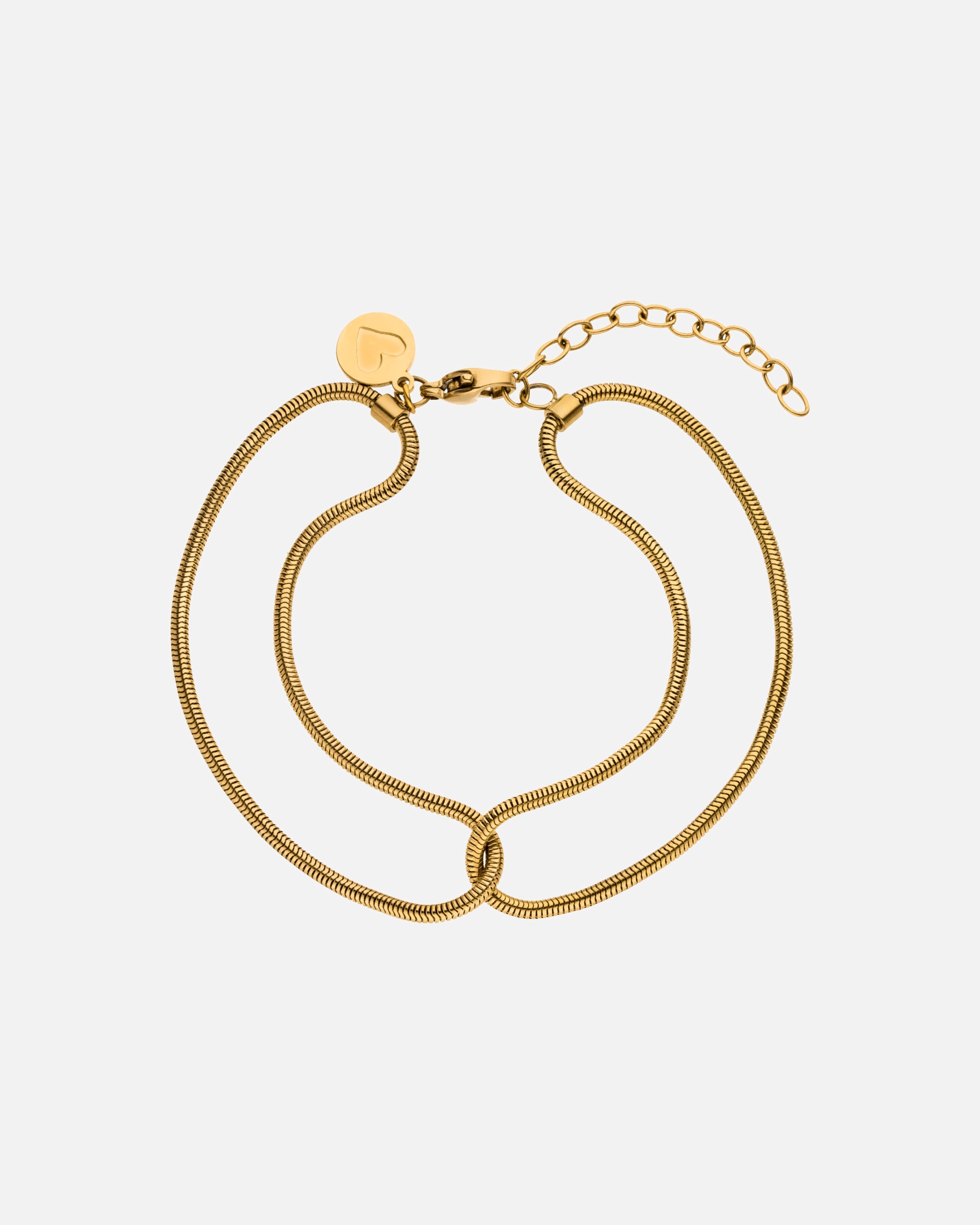 Braccialetto di Unisex Purelei Kindness Bracciale 100% acciaio inossidabile 16-20 cm