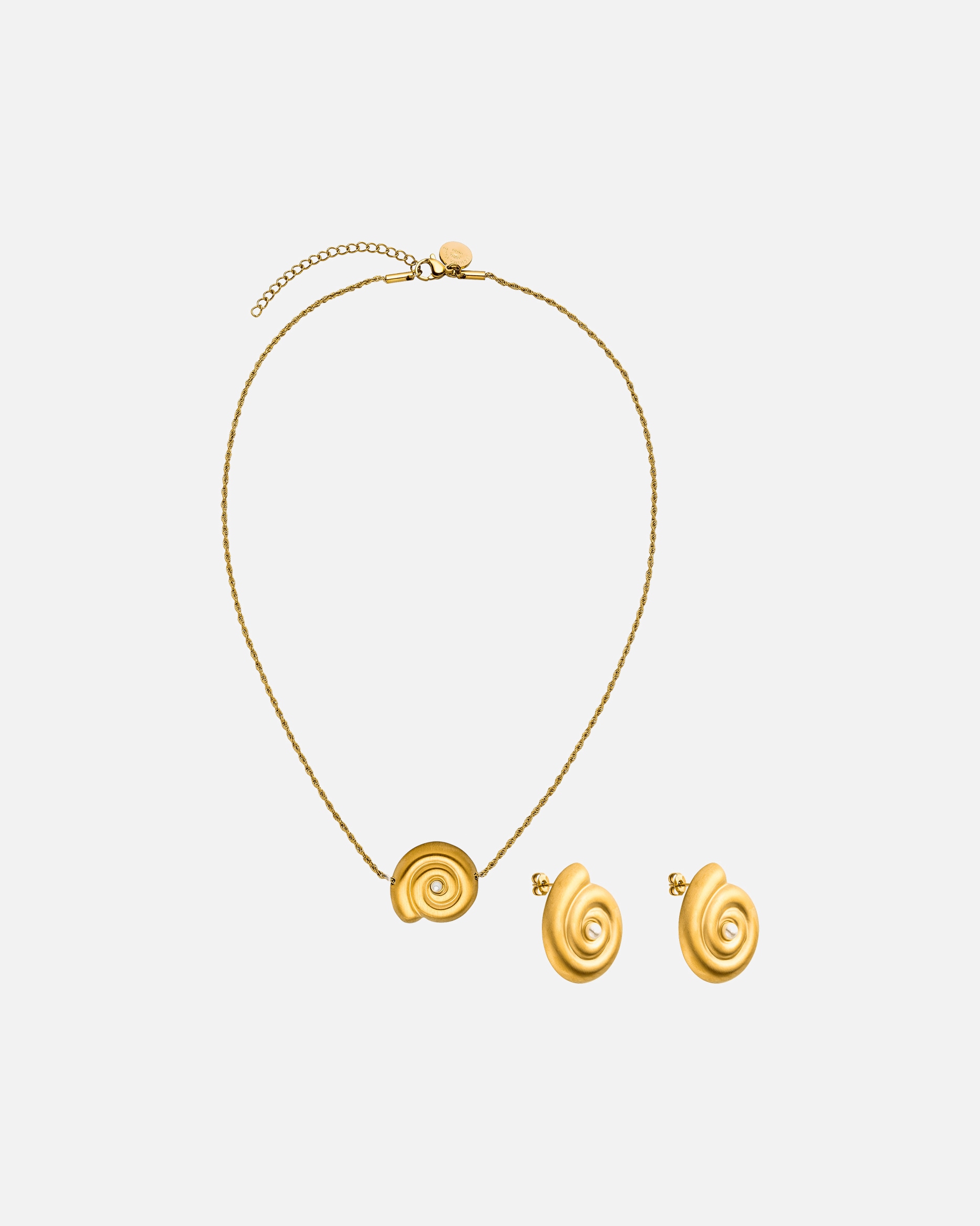 Set Gioielli di Unisex Purelei Oceanfront Set di gioielli 100% acciaio inossidabile Oro