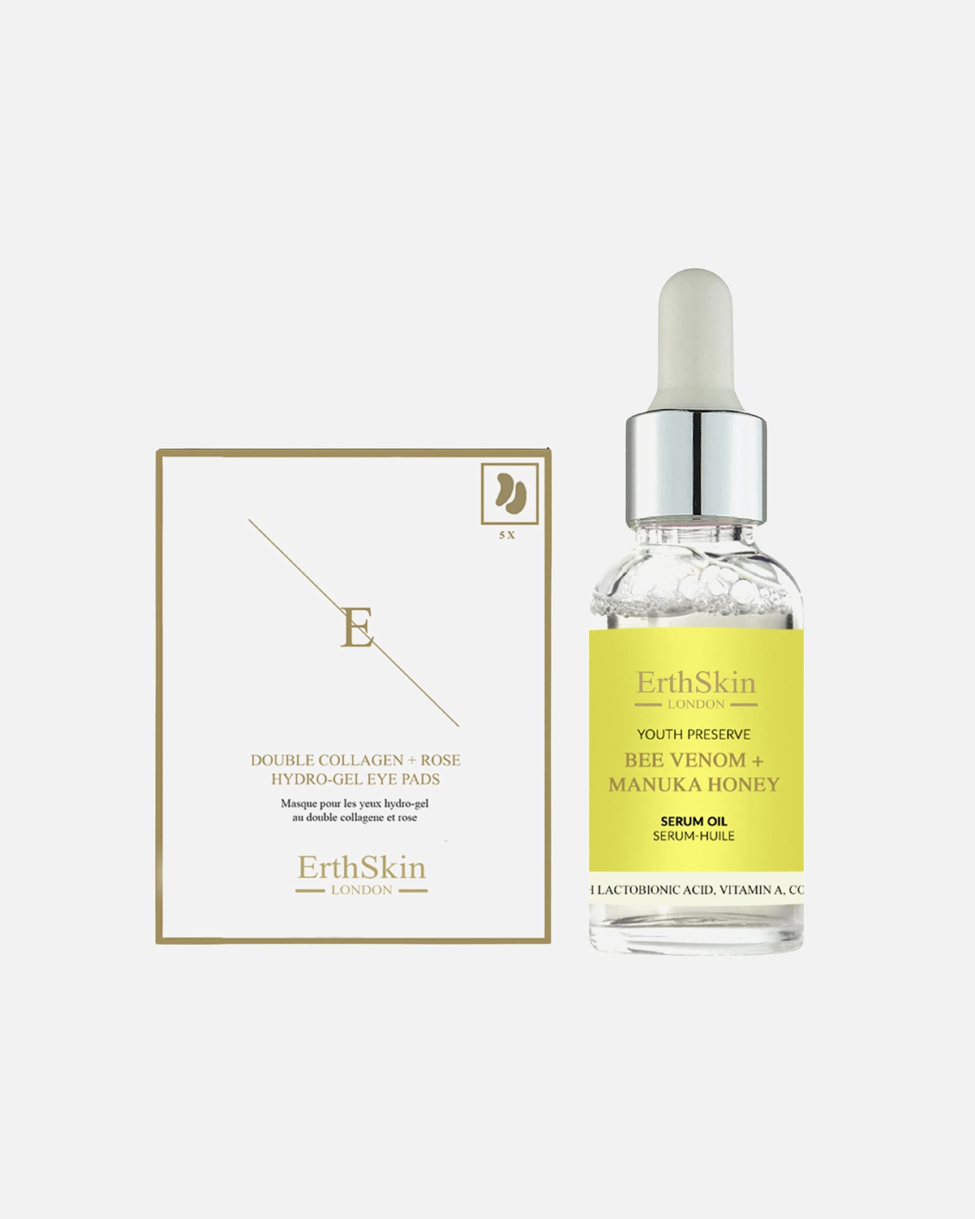 Set cura del viso di Femmina Set olio d'api + cura degli occhi 1 pezzo