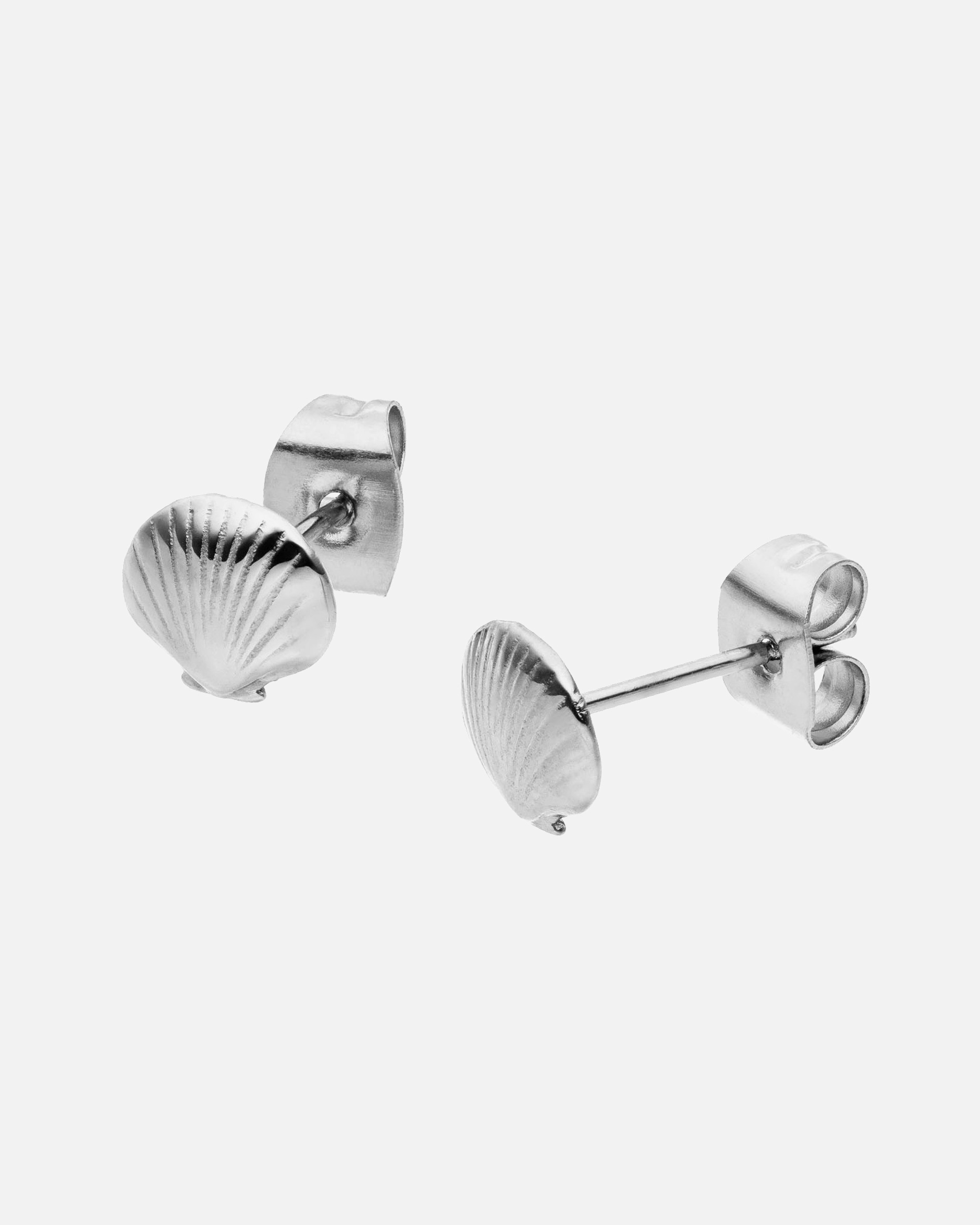 Orecchini di Unisex Purelei Seashell Orecchini 100% acciaio inossidabile Argento