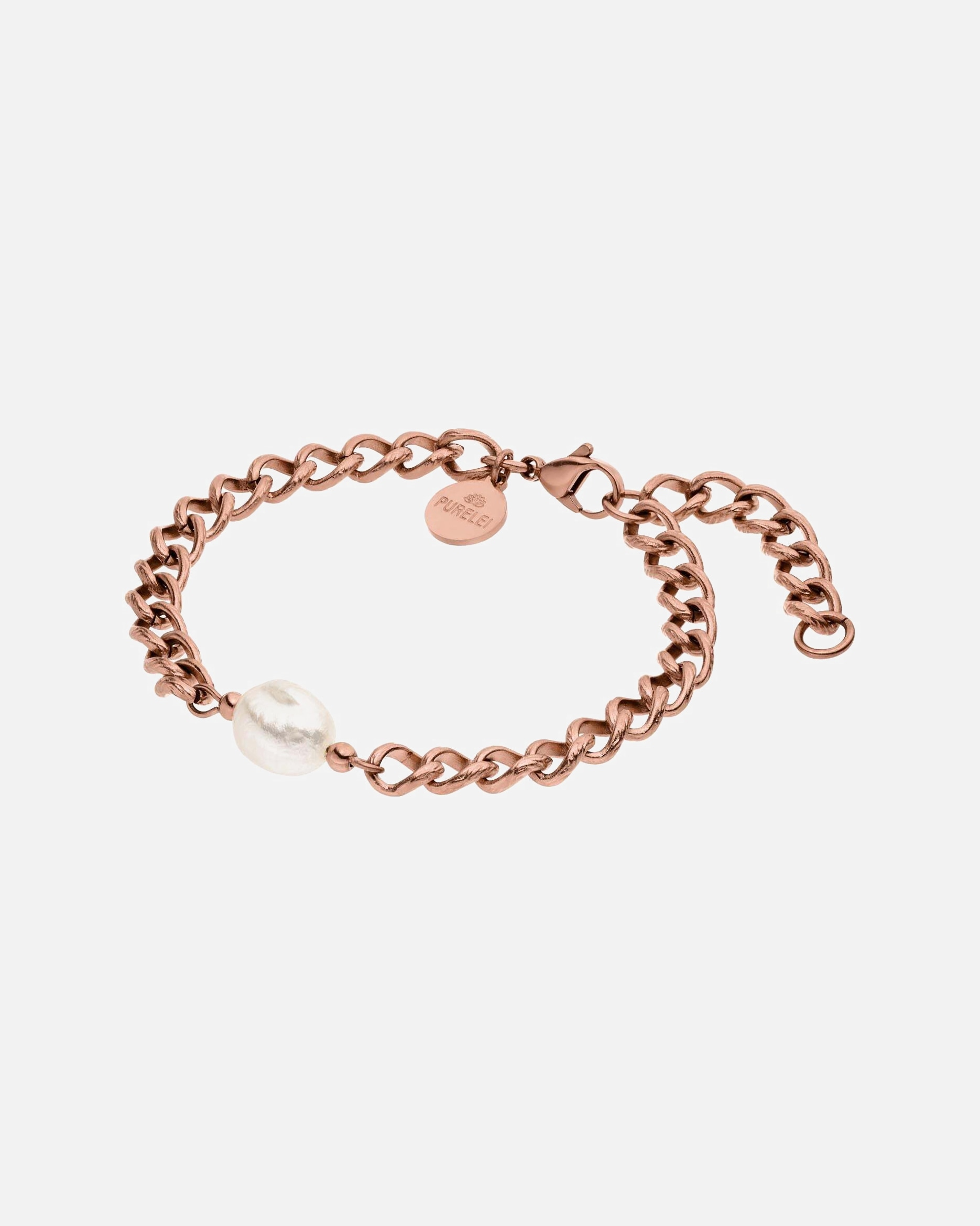 Braccialetto di Unisex Purelei Structure Bracciale 100% acciaio inossidabile Oro rosa