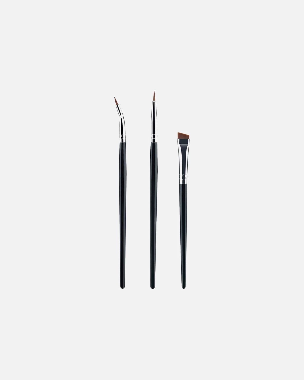 Set Pennelli di Femmina Pennelli per il trucco degli occhi ad alta precisione Nero
