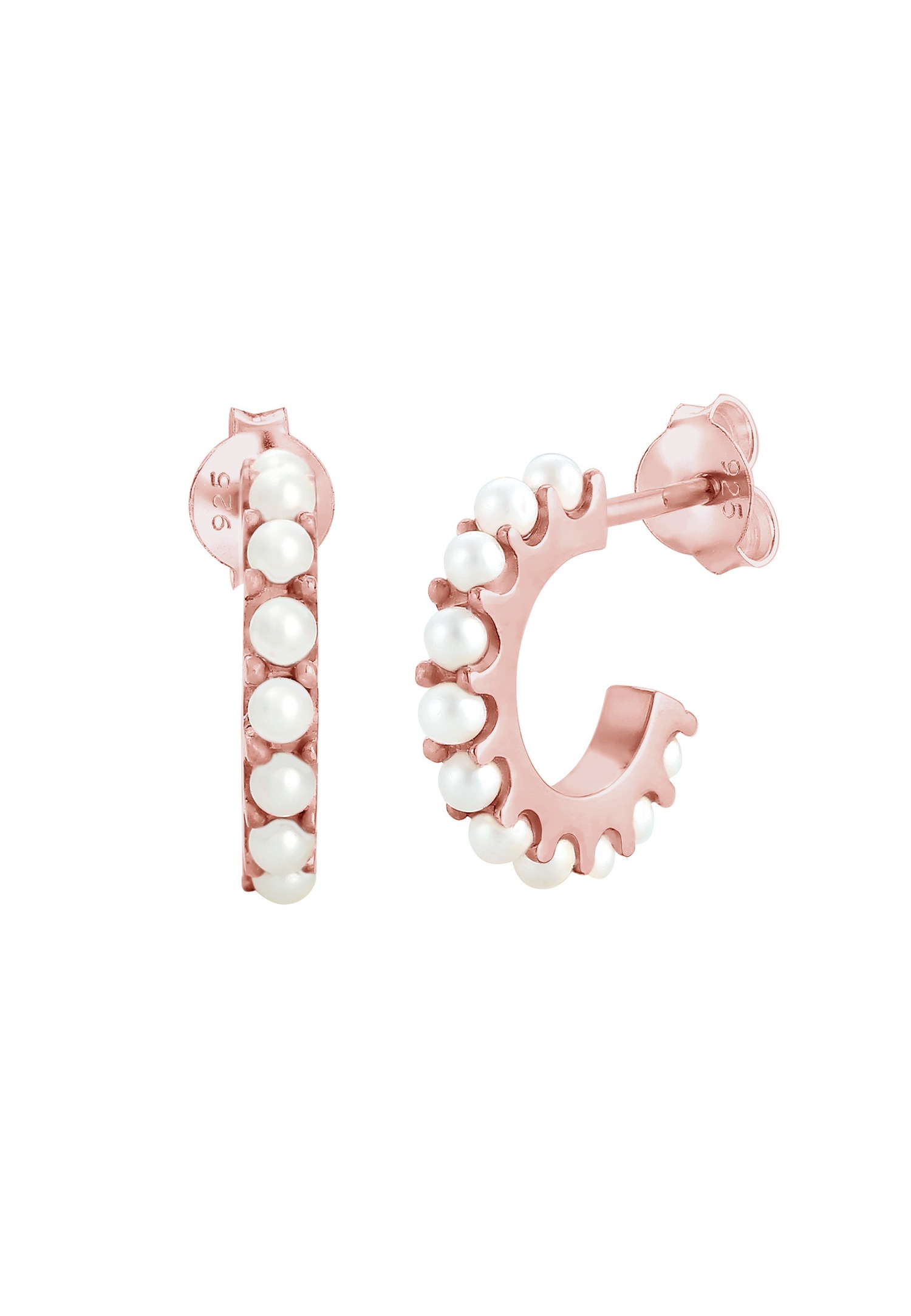Orecchini ad L in Argento 925 con Perle Sintetiche – Edl Jewels Orecchini ad L in Argento 925 con Perle Sintetiche – Edl Jewels