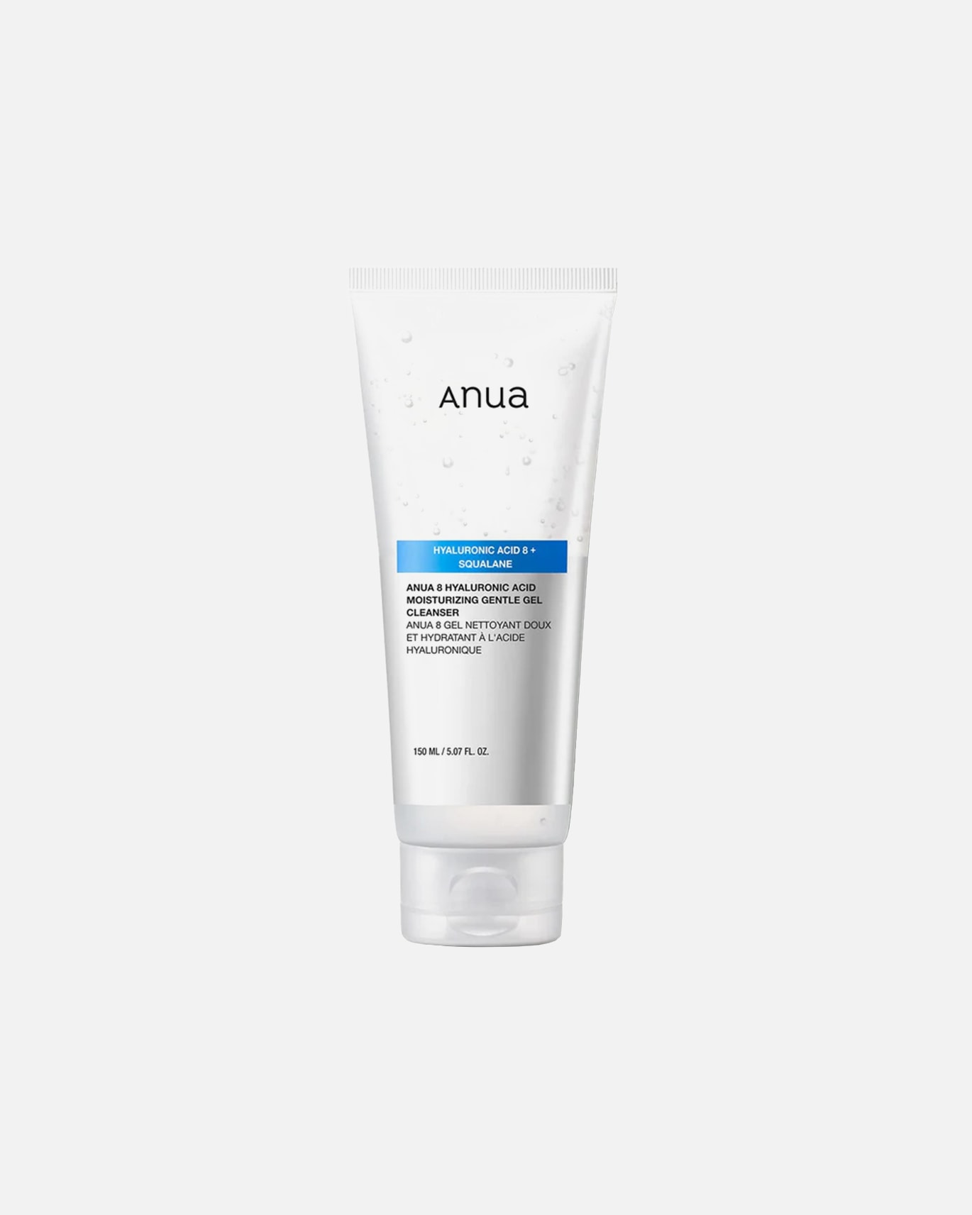 Gel detergente di Unisex Anua 8 Hyaluronic Acid Moisturizing Gentle Gel Cleanser 150ml
