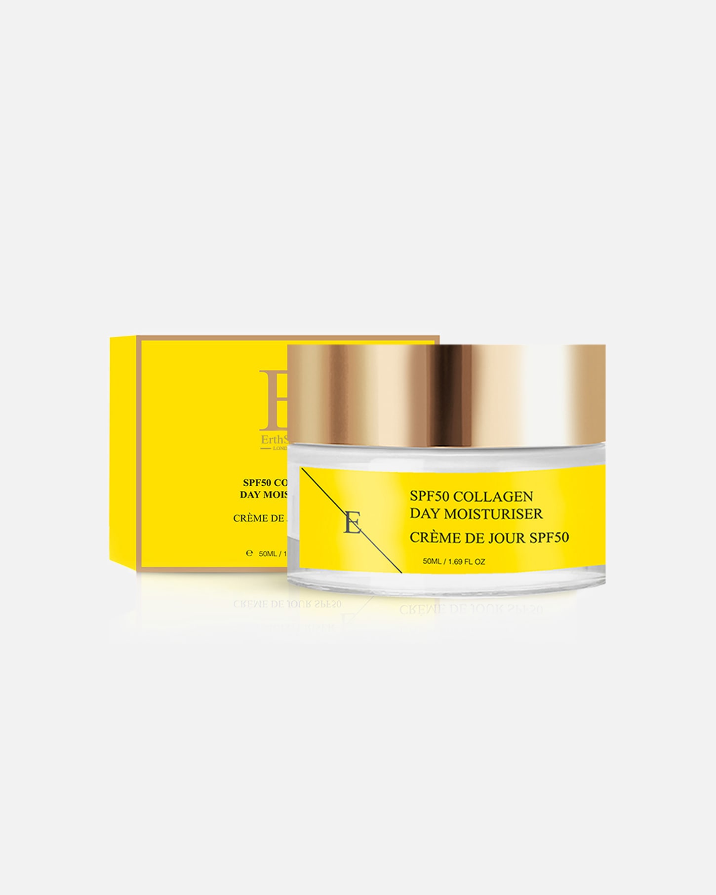 Crema da Giorno di Femmina ErthSkin London Crema giorno al collagene con SPF 50 50ml