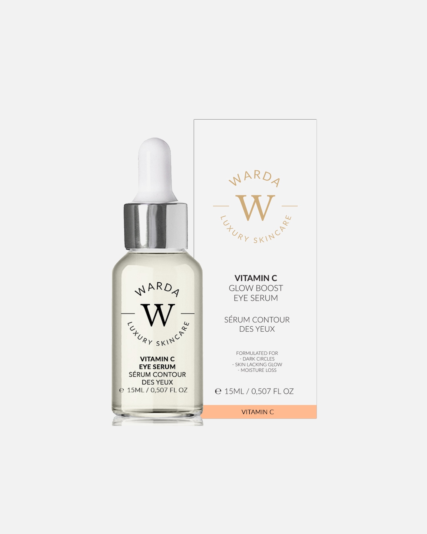 Siero Occhi di Femmina WARDA LUXURY SKINCARE Siero per gli occhi alla vitamina C 15ml