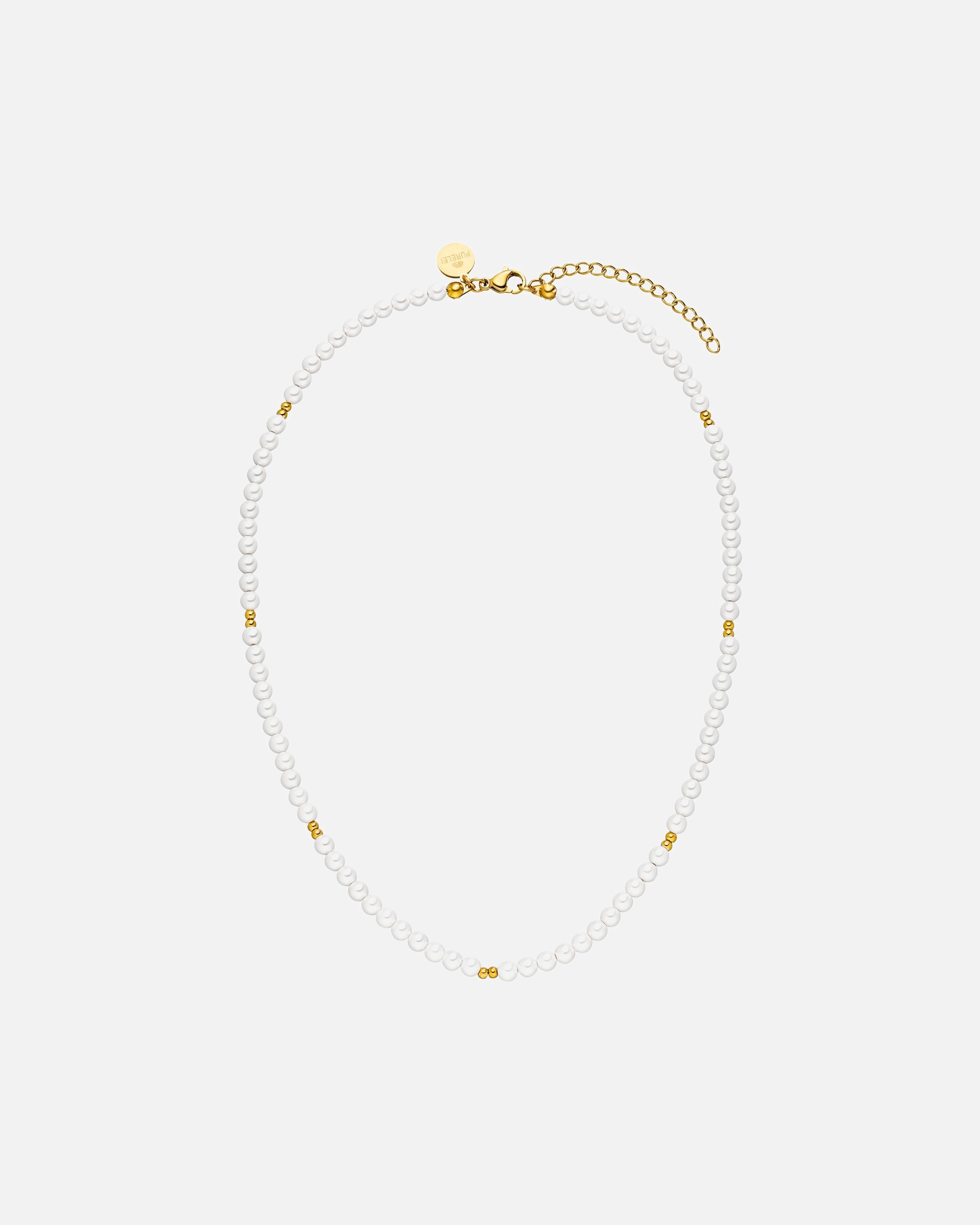Collana di Femmina Purelei Finesse Collana di perle 100% acciaio inossidabile Oro