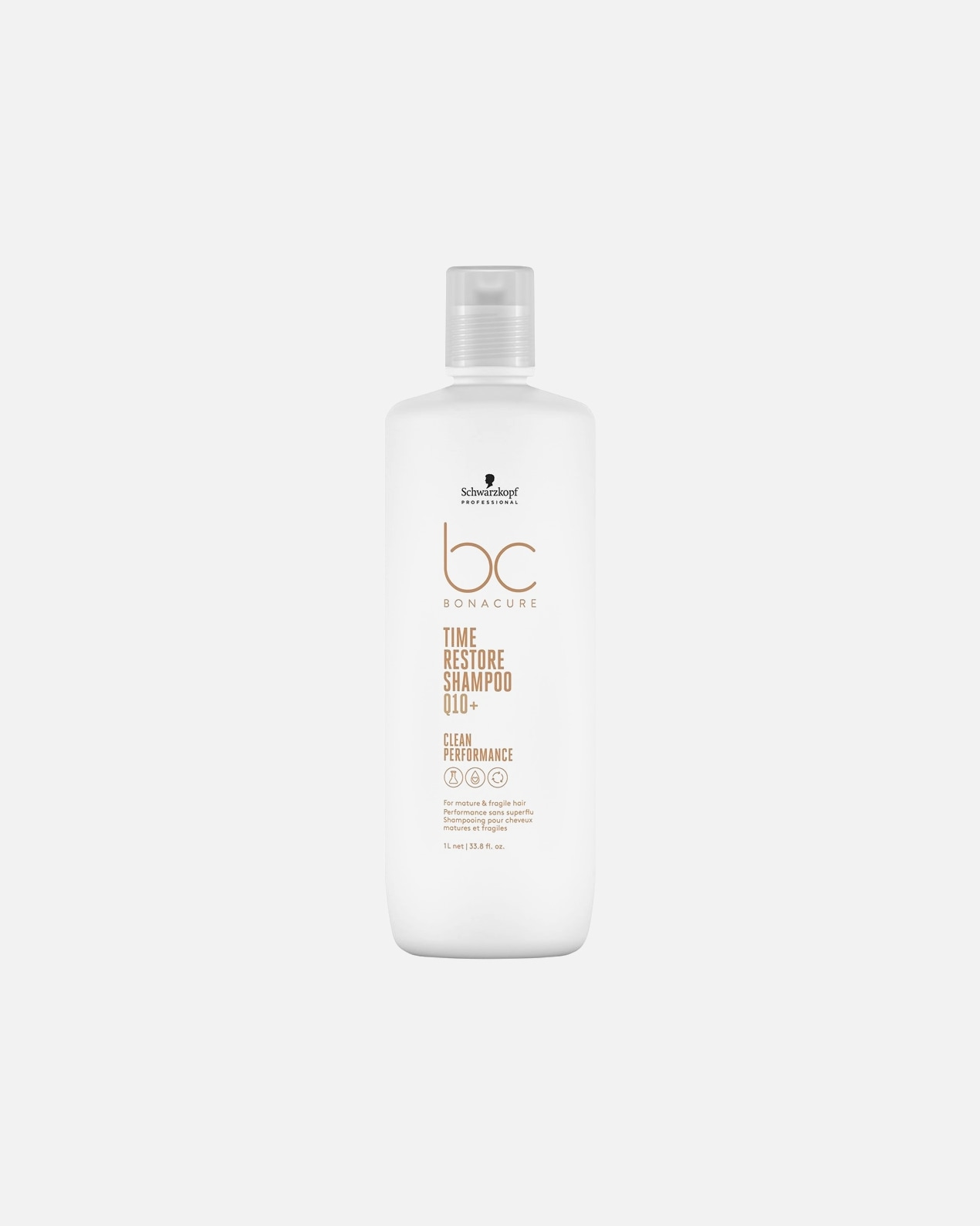 Shampoo capelli di Femmina Schwarzkopf Professional BC BONACURE Q10 Time Restore Shampoo 1.000 ml