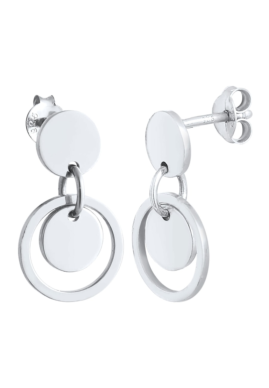 Elli - Cerchio Geo Trend Boho Look in argento