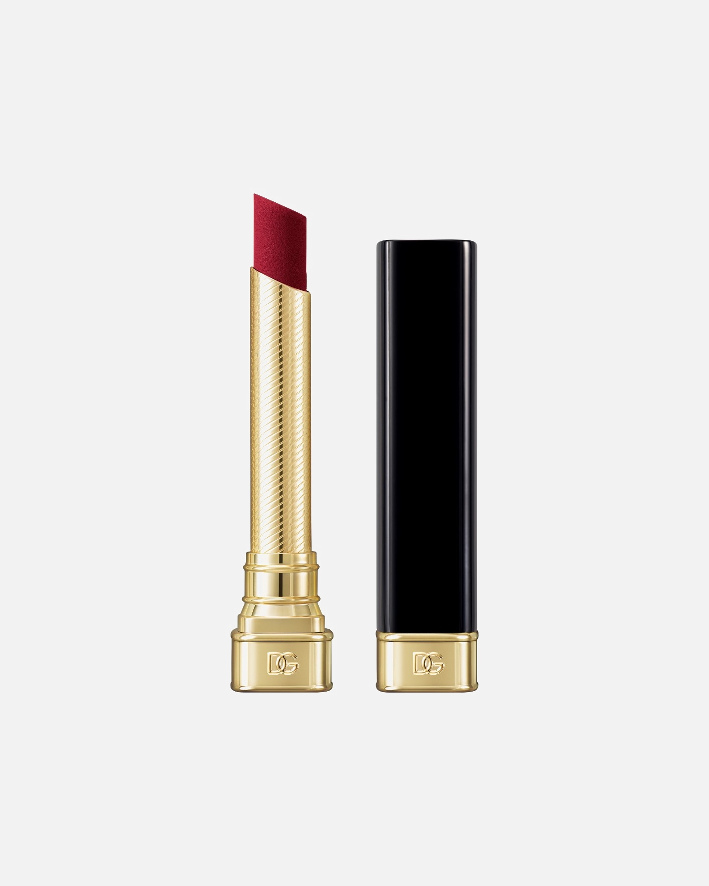 Rossetto di Unisex Dolce&Gabbana My Comfy Matte MY 25.01 - Viola intenso dai toni rossi