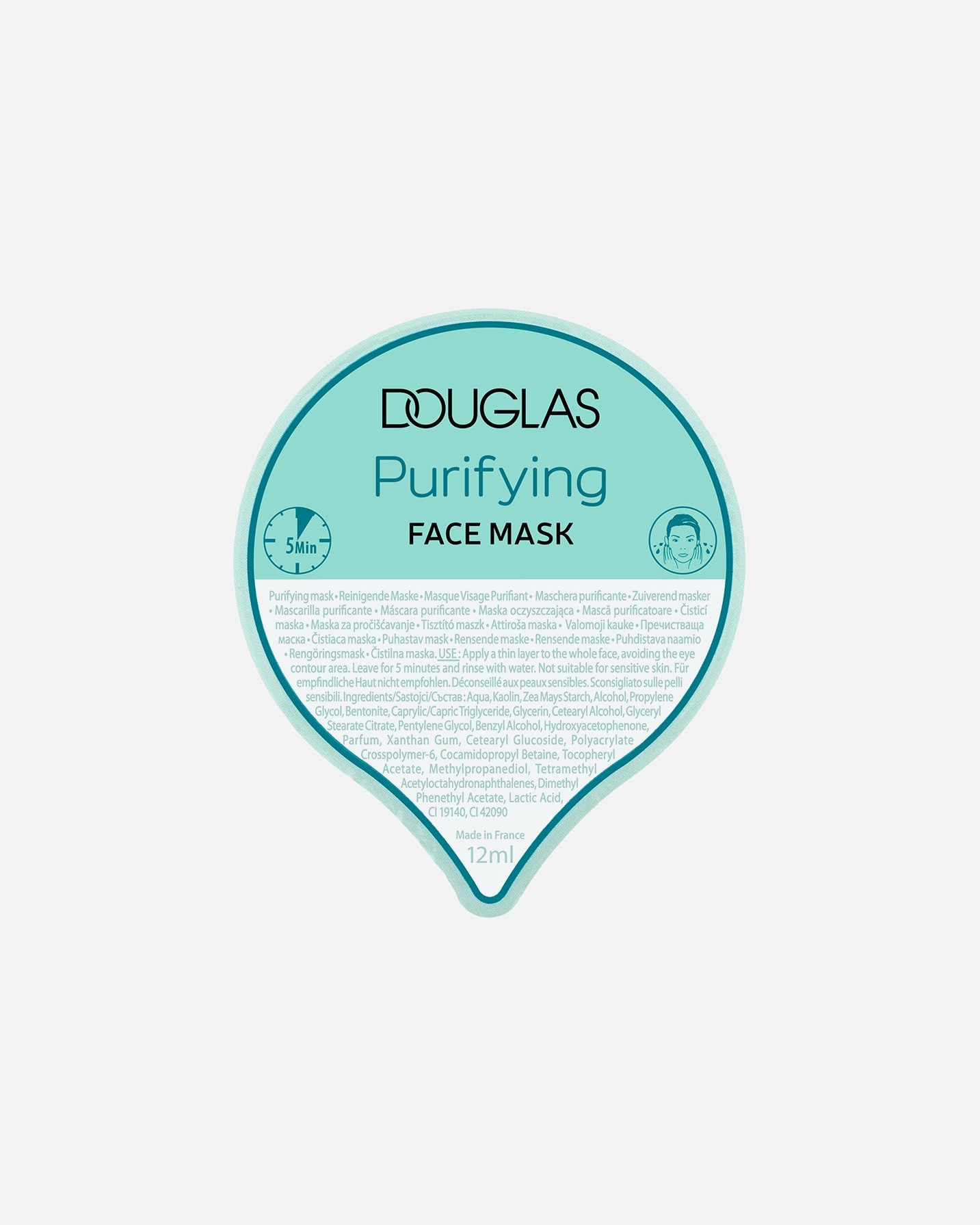Maschera detergente di Unisex DOUGLAS COLLECTION Purifying face mask 12 ml