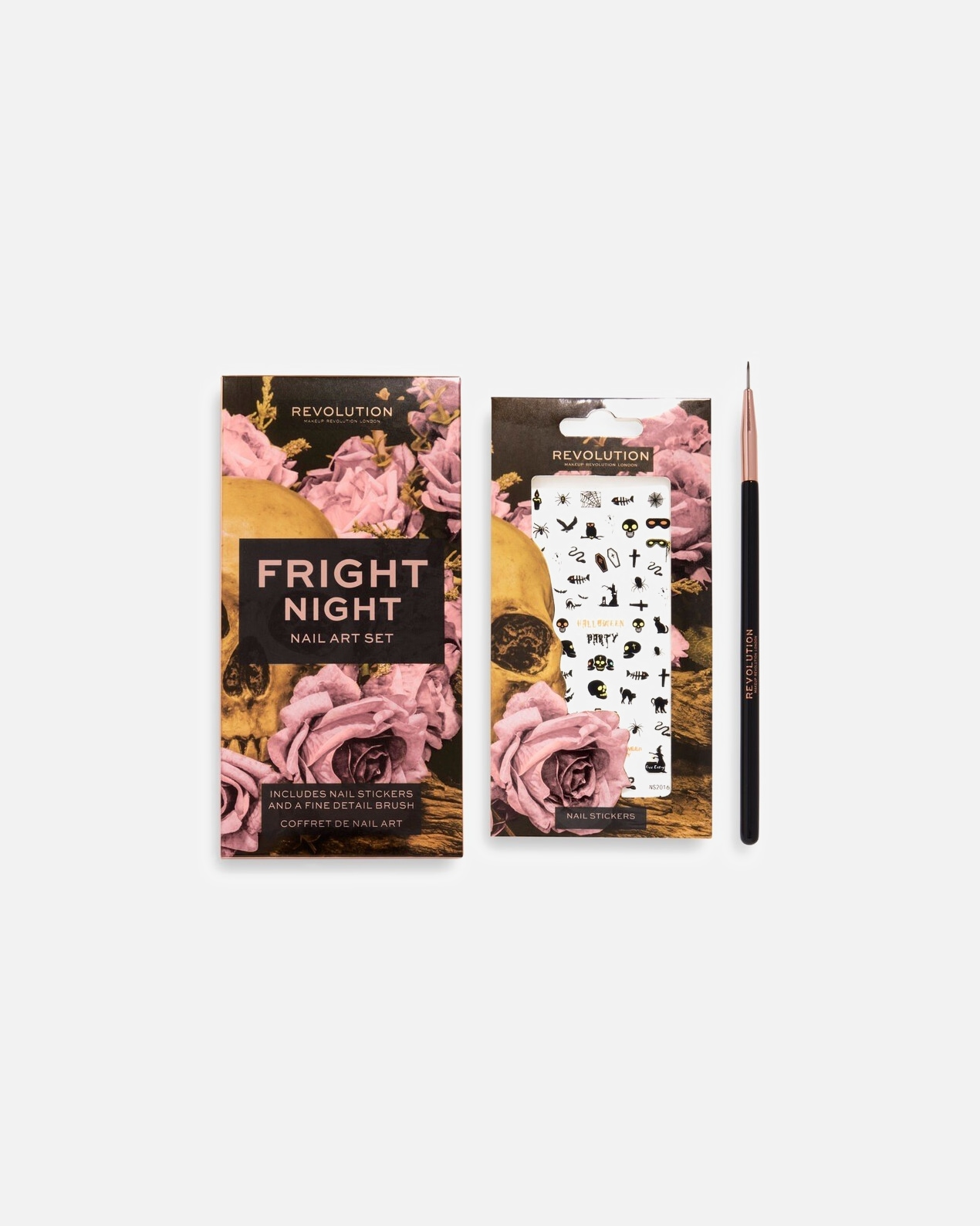 Adesivi di Unisex Revolution Fright Night Nail Art Set 1 pz