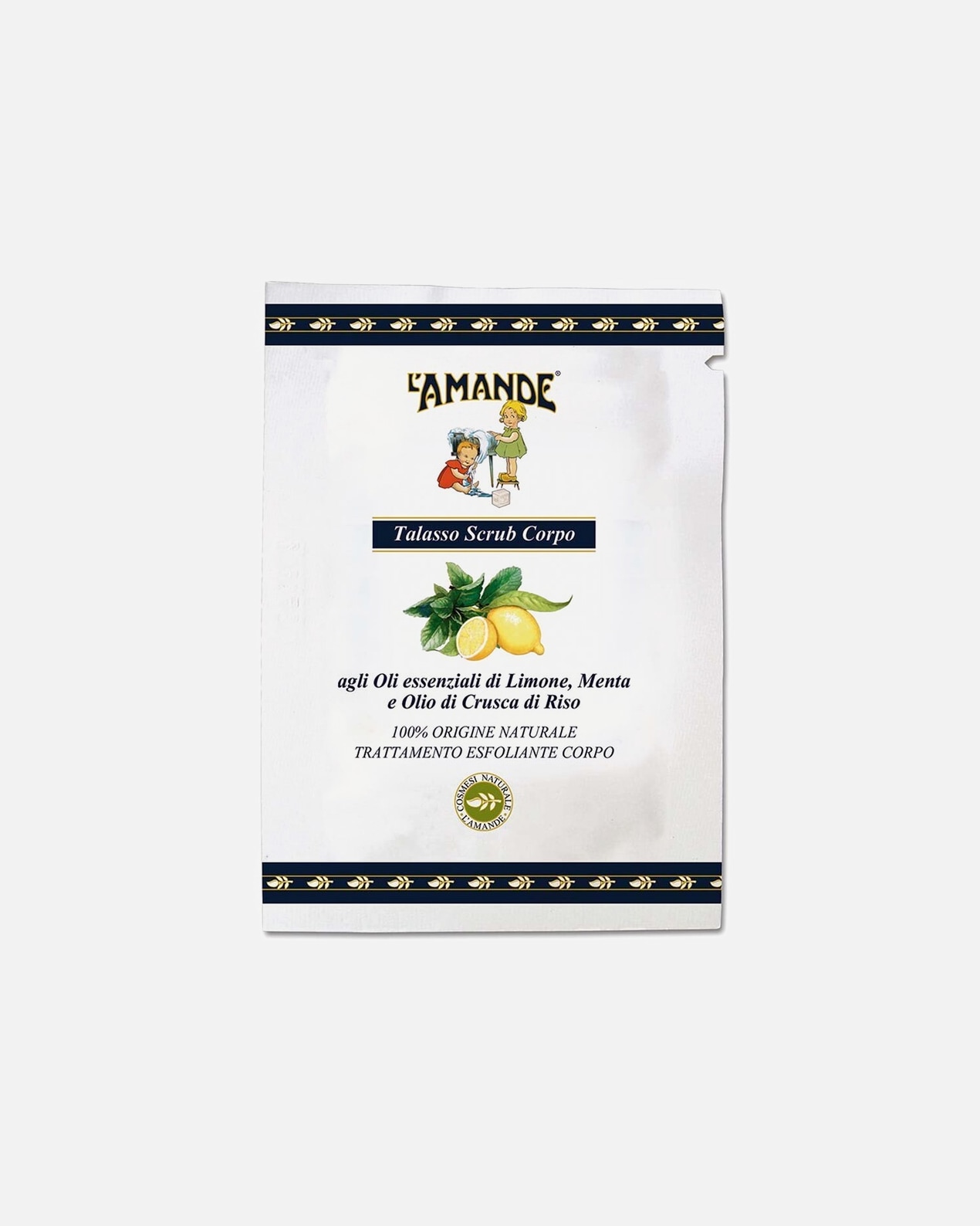 Peeling corpo di Unisex L' Amande Buste Monouso Talasso Scrub Corpo 40 ml
