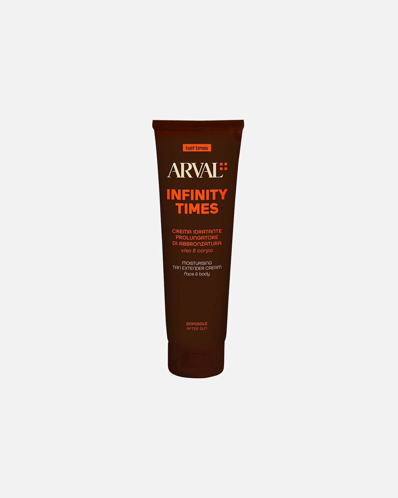 Crema solare di Unisex Arval Infinity Times - Crema Idratante Prolungatore di Abbronzatura Viso e Corpo 1 pz