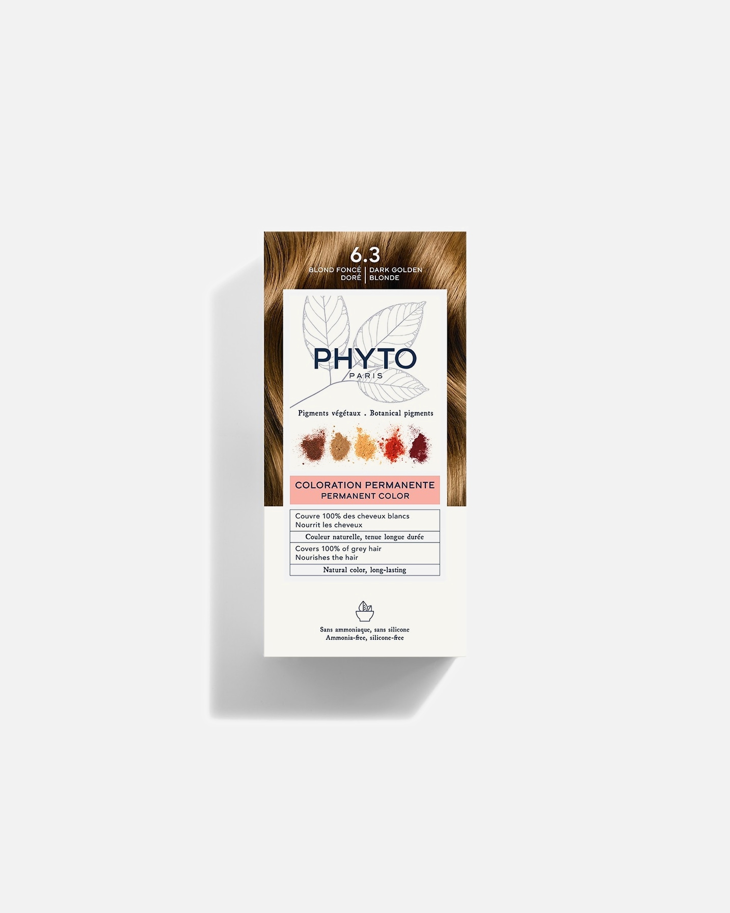 Colorazione capelli di Unisex Phyto Phytocolor 6.3 Biondo scuro dorato
