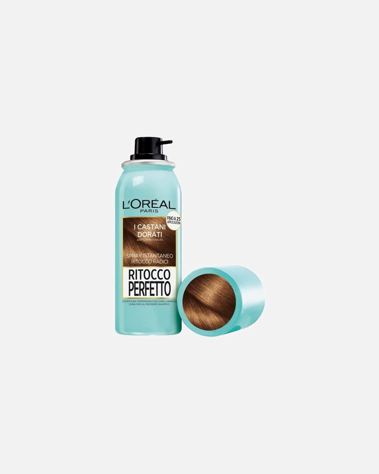 Colorazione capelli di Unisex L'Oréal Paris Botanicals Ritocco Perfetto, Colorazione Ricrescita, Copre i Capelli Bianchi e Dura 1 Shampoo, Castano Dorato, 10 - GOLDEN BROWN