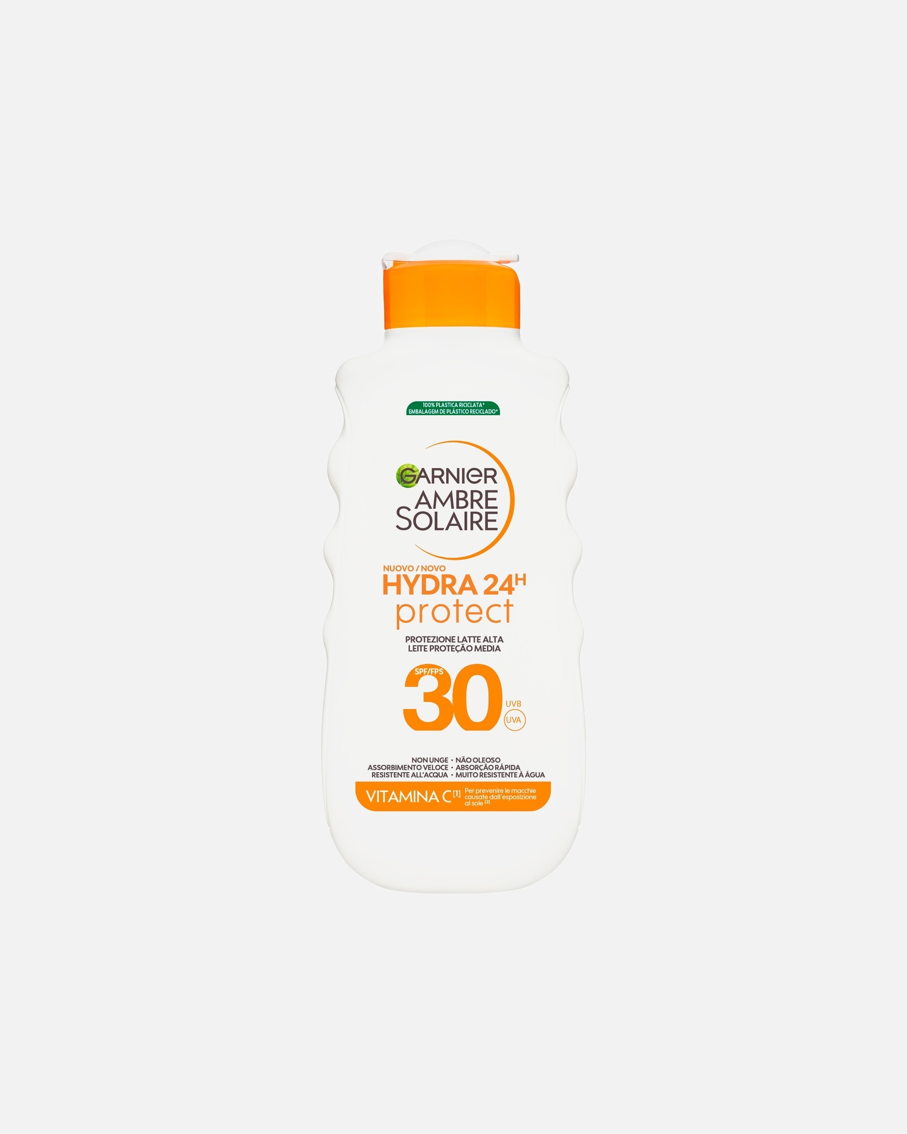 Crema solare di Unisex GARNIER Ambre Solaire Hydra 24H Protect Latte SPF30 175 ml