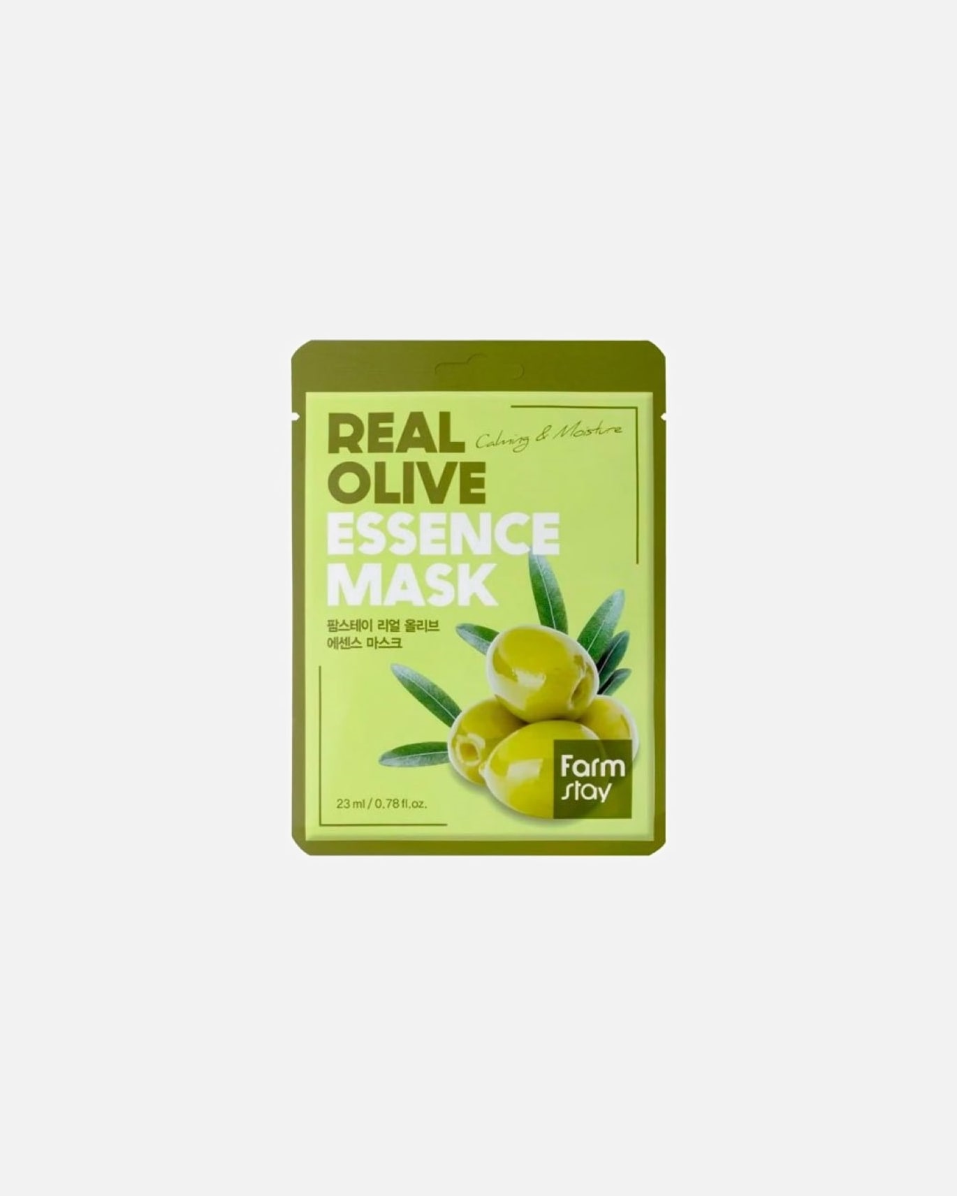 Maschera in Tessuto di Unisex Farmstay Default Brand Line Real Olive Essence Mask 23 ml
