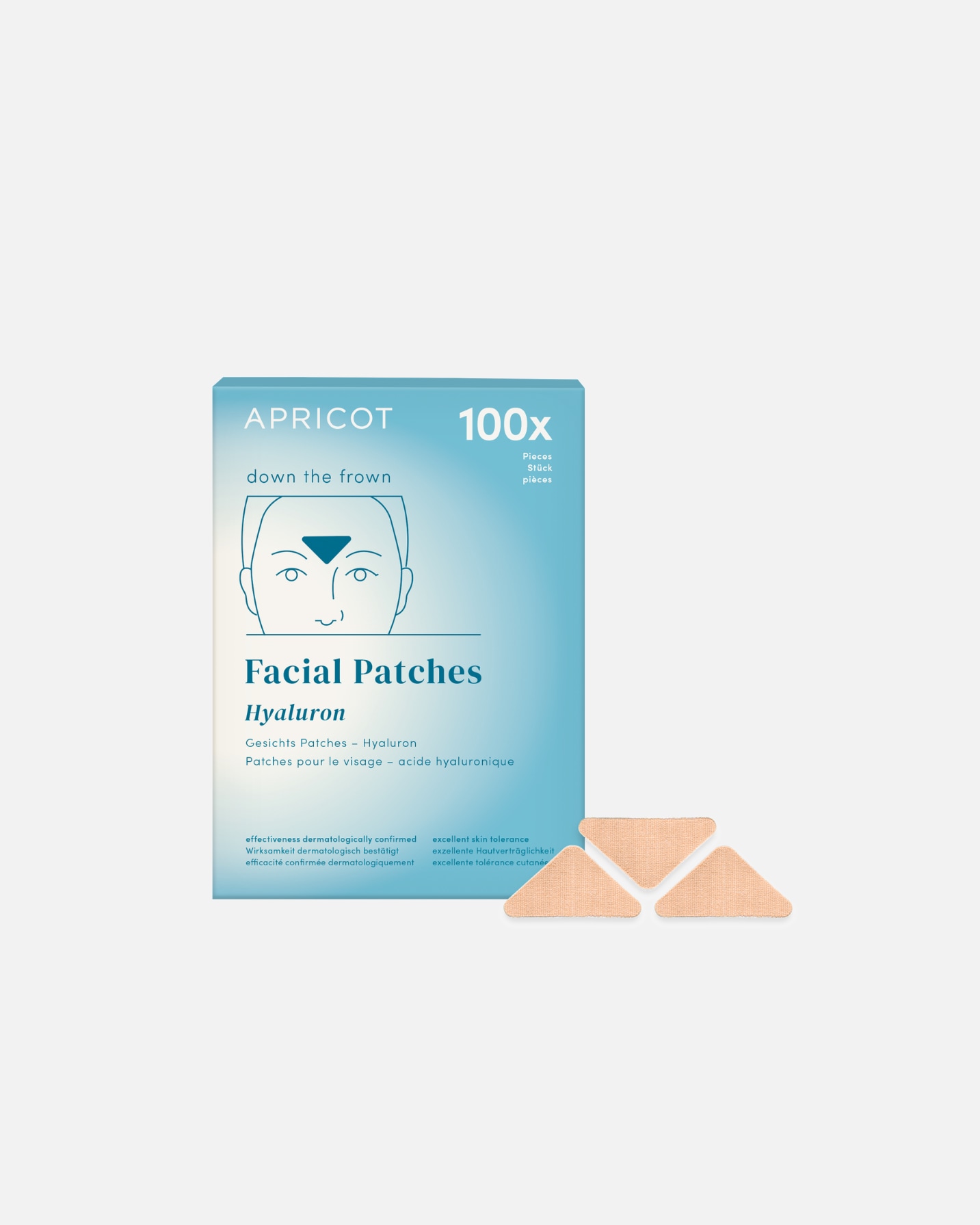 Maschera Anti-età di Unisex Apricot Cerotti Viso all’Acido Ialuronico 100 patches