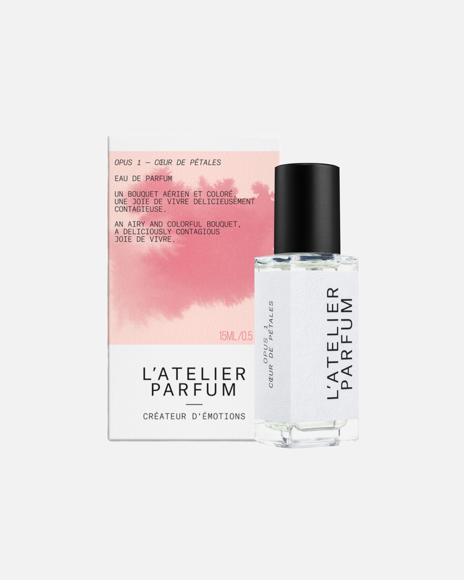Eau de Parfum di Femmina L`Atelier Parfum Coeur de Petales 15 ml