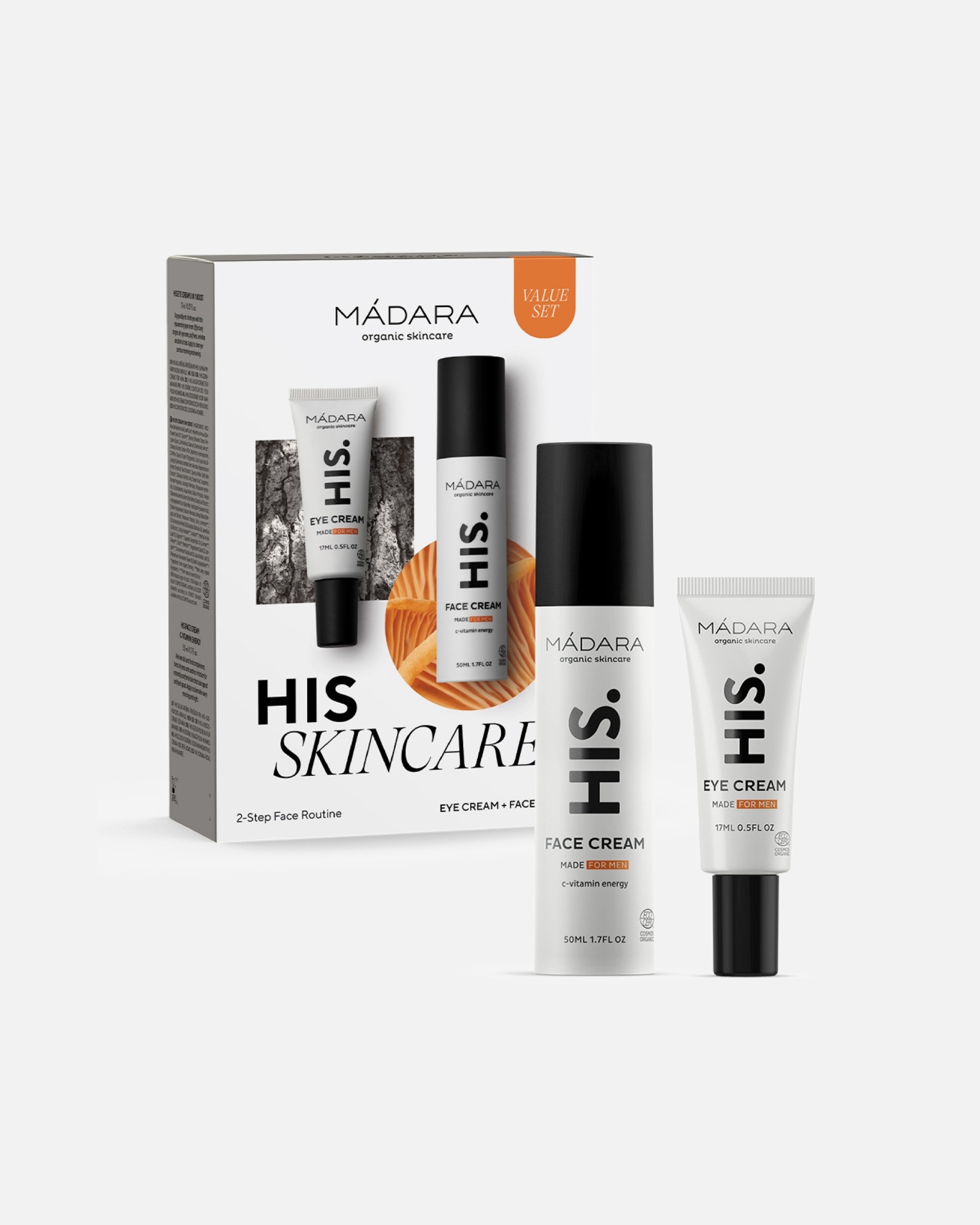 di Maschio MÁDARA HIS Skincare Set di 2 pezzi per la cura del viso 1 pezzo