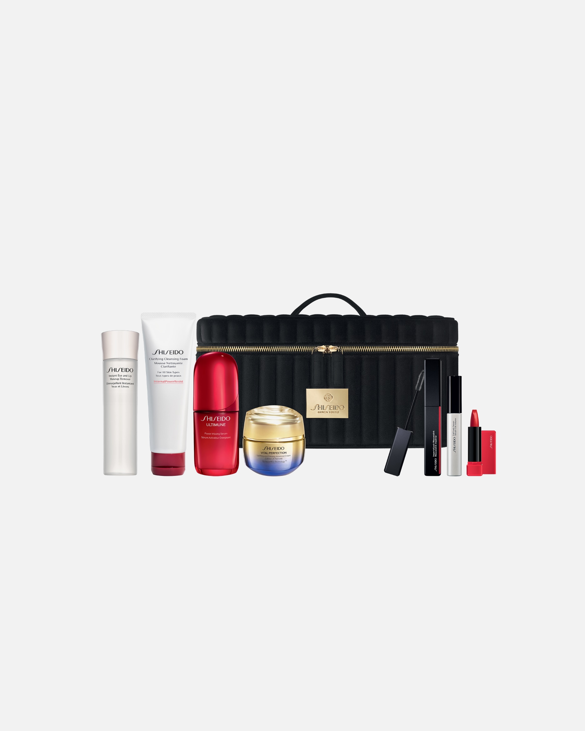 Set cura del viso di Unisex SHISEIDO BLOCKBUSTER VANITY KIT 1 pezzo