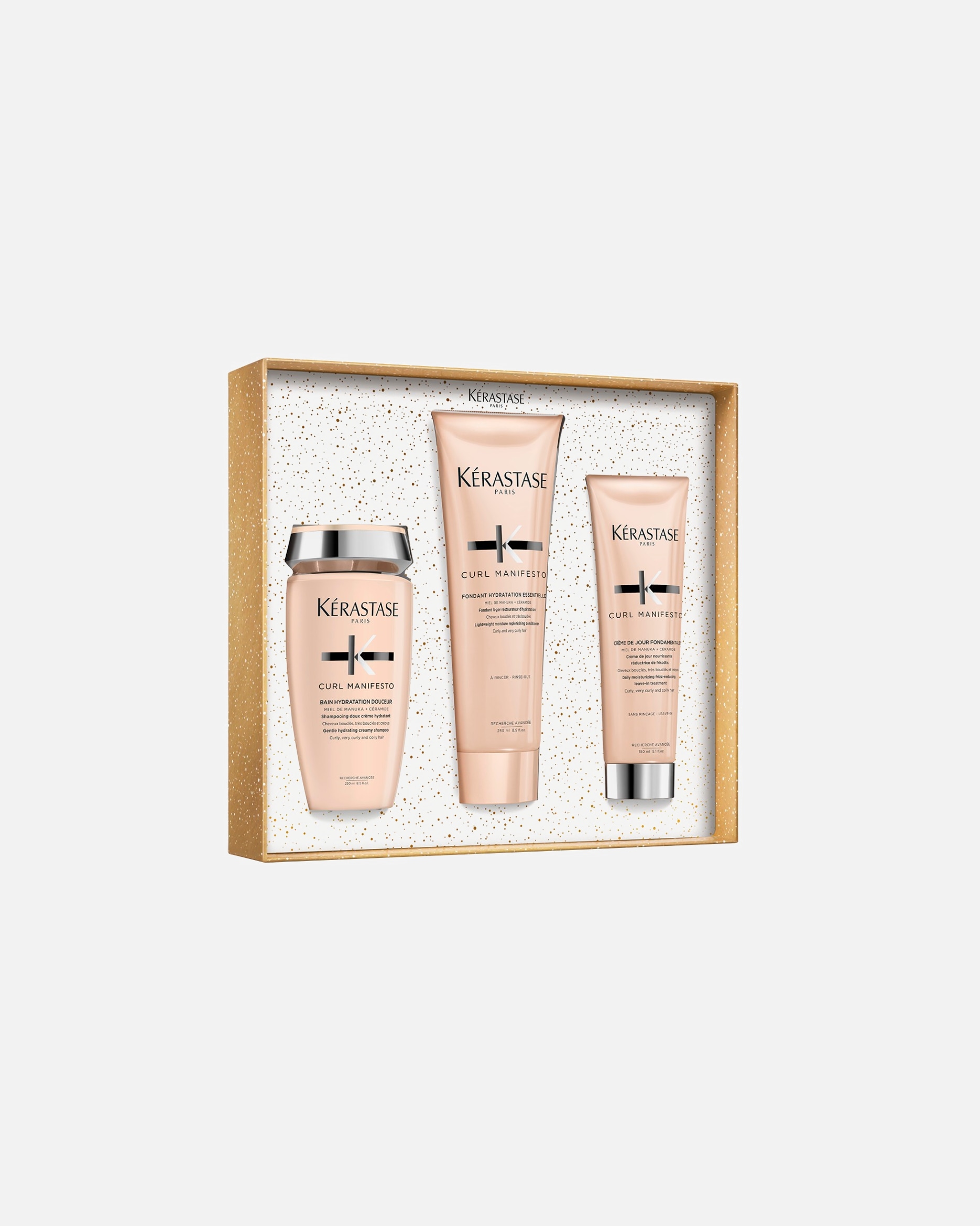 Set cura dei capelli di Femmina KÉRASTASE Curl Manifesto Fondant Holiday Gift Set 1 pezzo