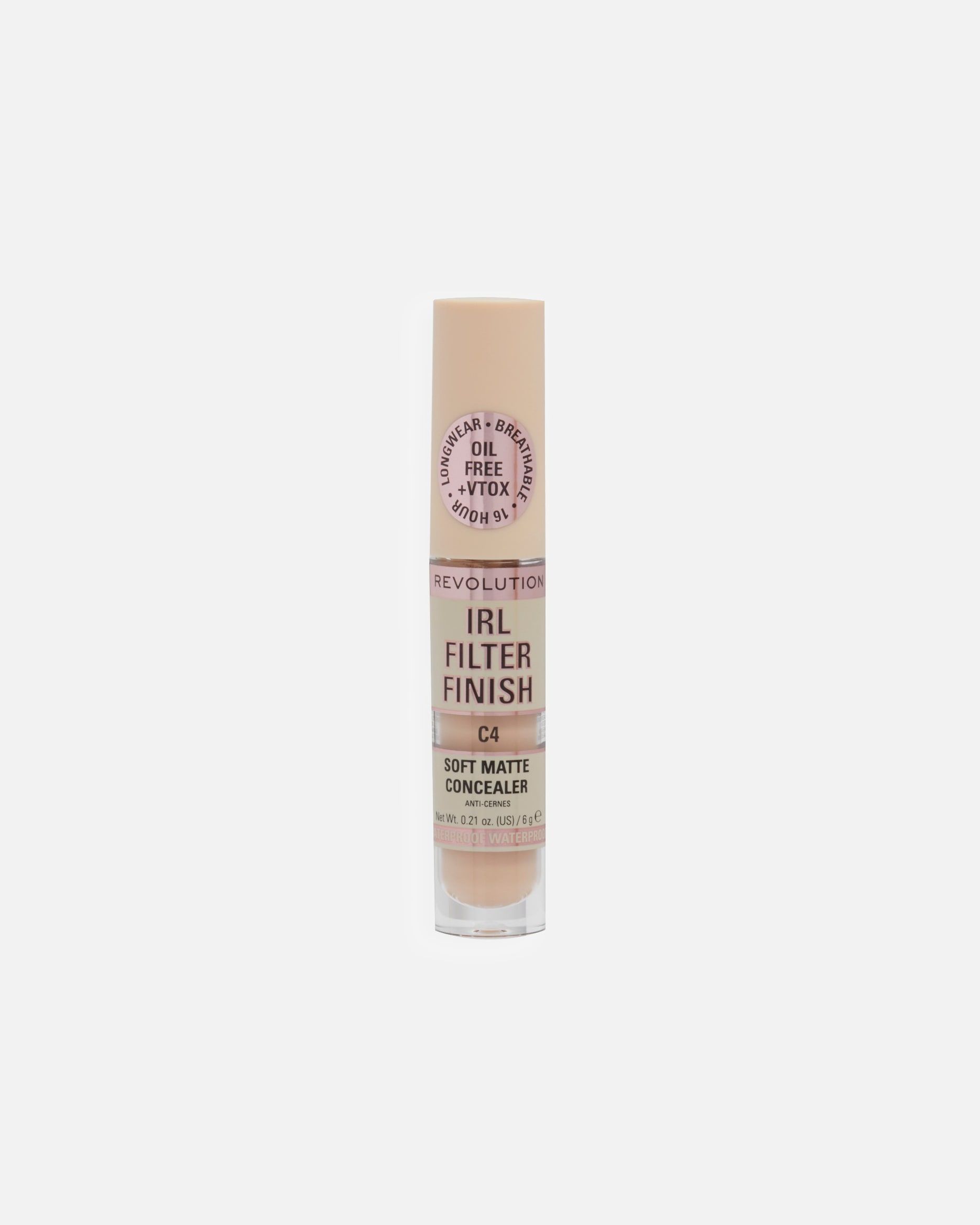 Correttore di Unisex Revolution IRL Filter Finish Concealer C4 - NUDE