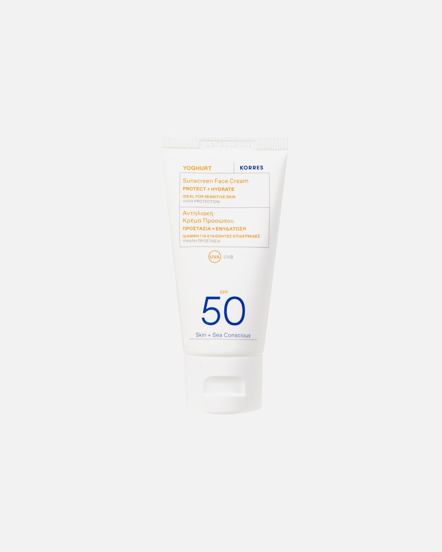 Crema solare di Unisex KORRES YOGHURT SPF50 50 ml